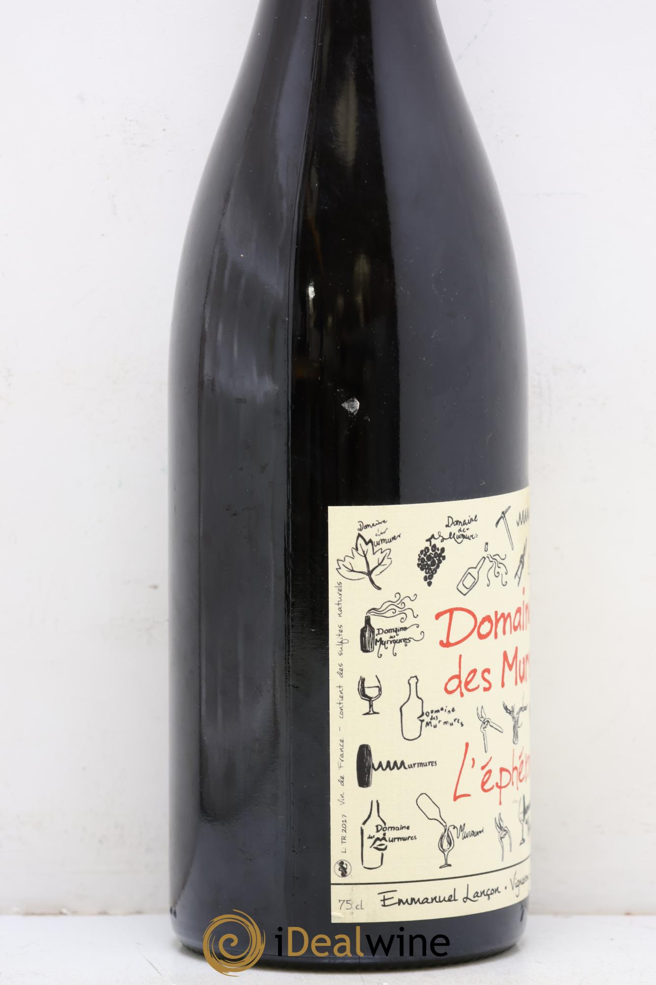 Vin de France Trousseau L'Ephémère Murmures (Domaine des) - Emmanuel Lançon 2017 - Lot of 1 bottle - 1
