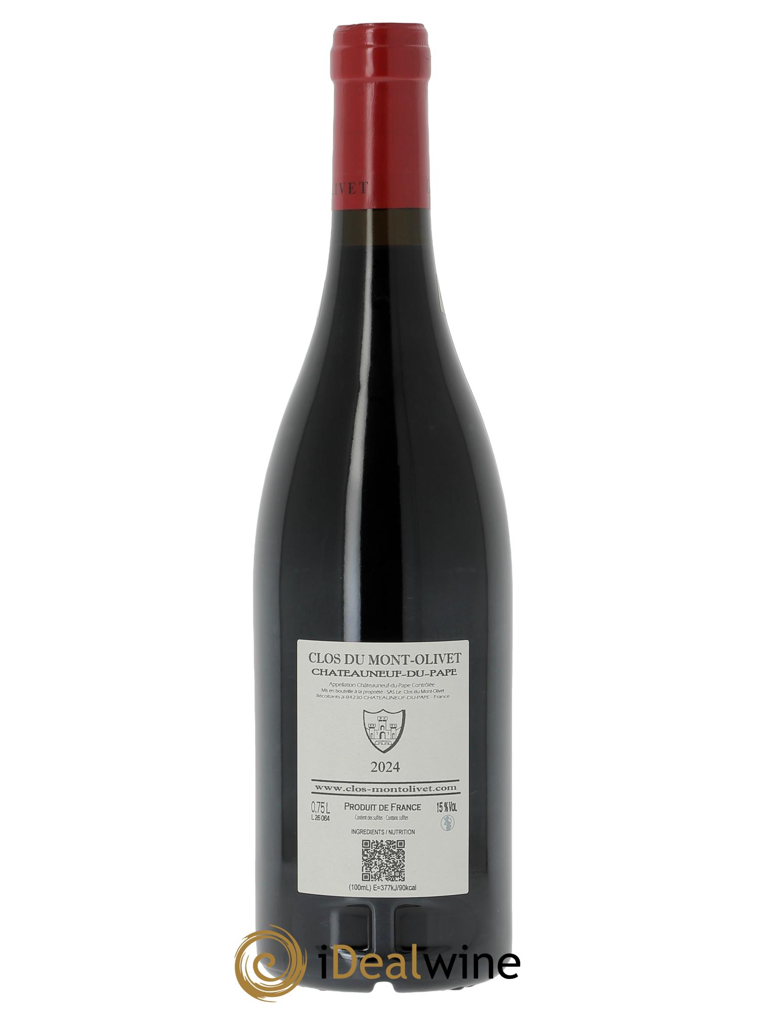 Châteauneuf-du-Pape Clos du Mont-Olivet 2024 - Lot de 1 bouteille - 1