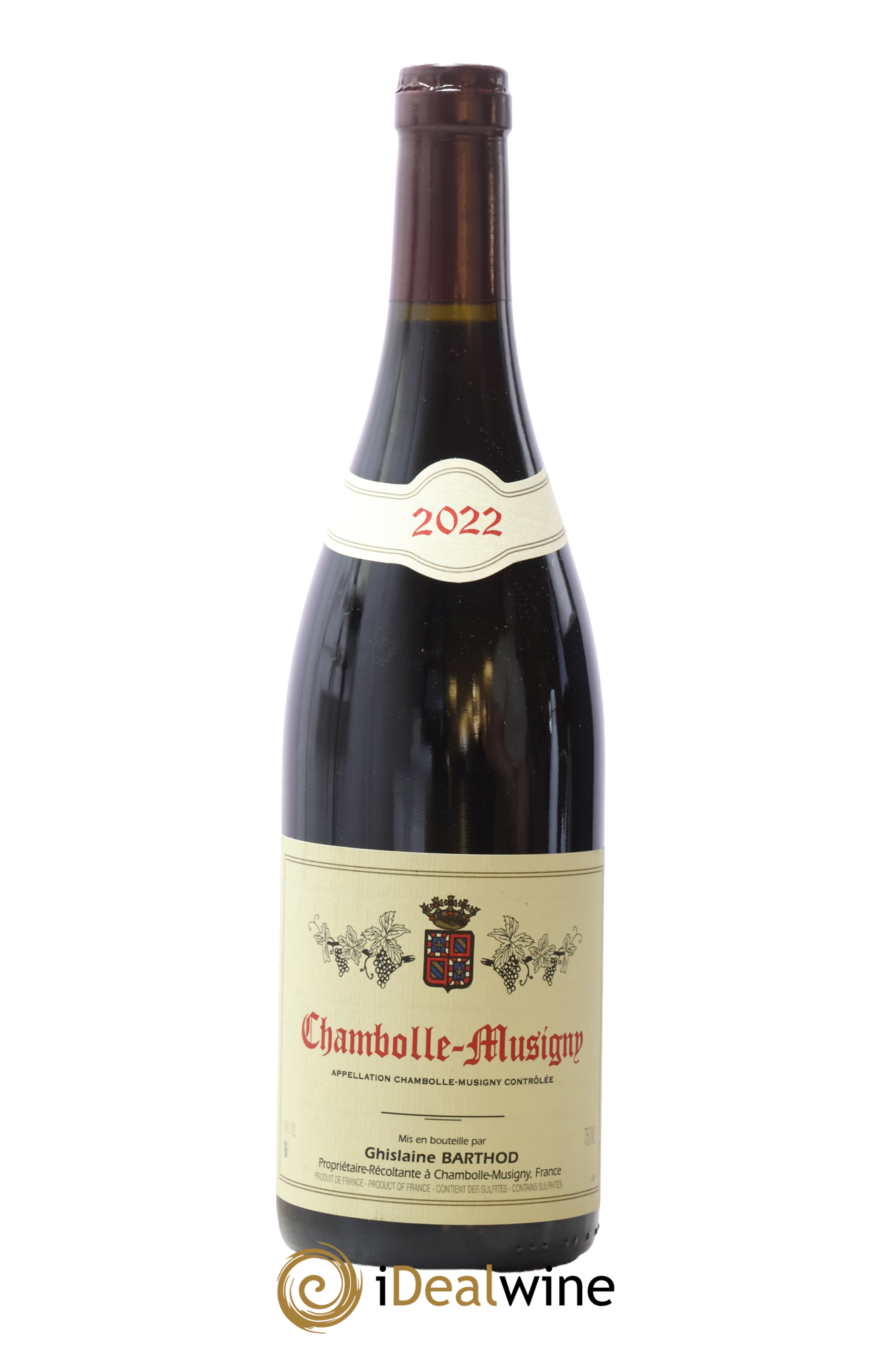 Chambolle-Musigny Ghislaine Barthod 2022 - Lot de 1 bouteille - 0