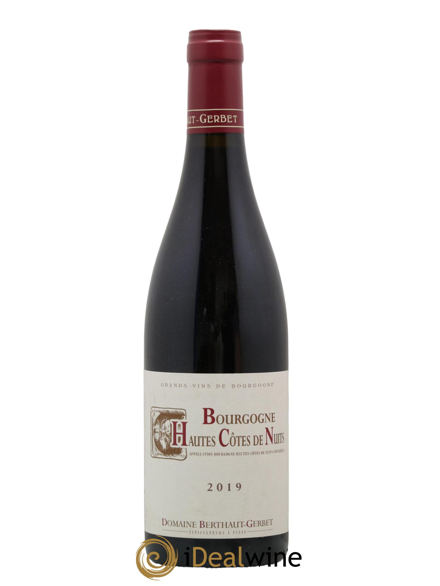 Hautes-Côtes de Nuits Domaine Berthaut Gerbet 2019 - Lot de 1 bouteille - 0