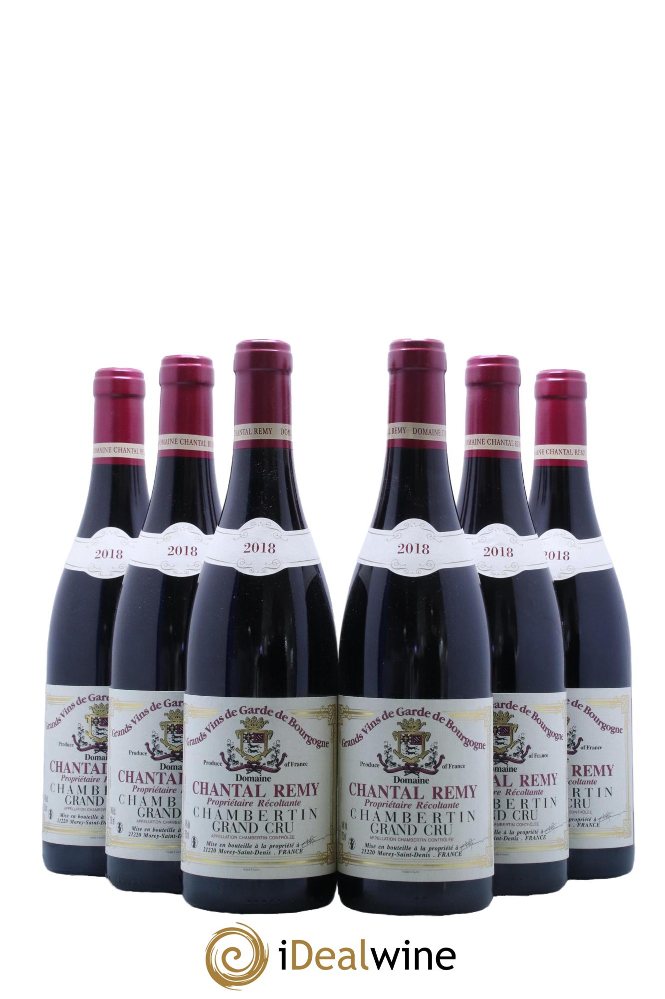 Chambertin Grand Cru Domaine Chantal Remy 2018 - Posten von 6 Flaschen - 0