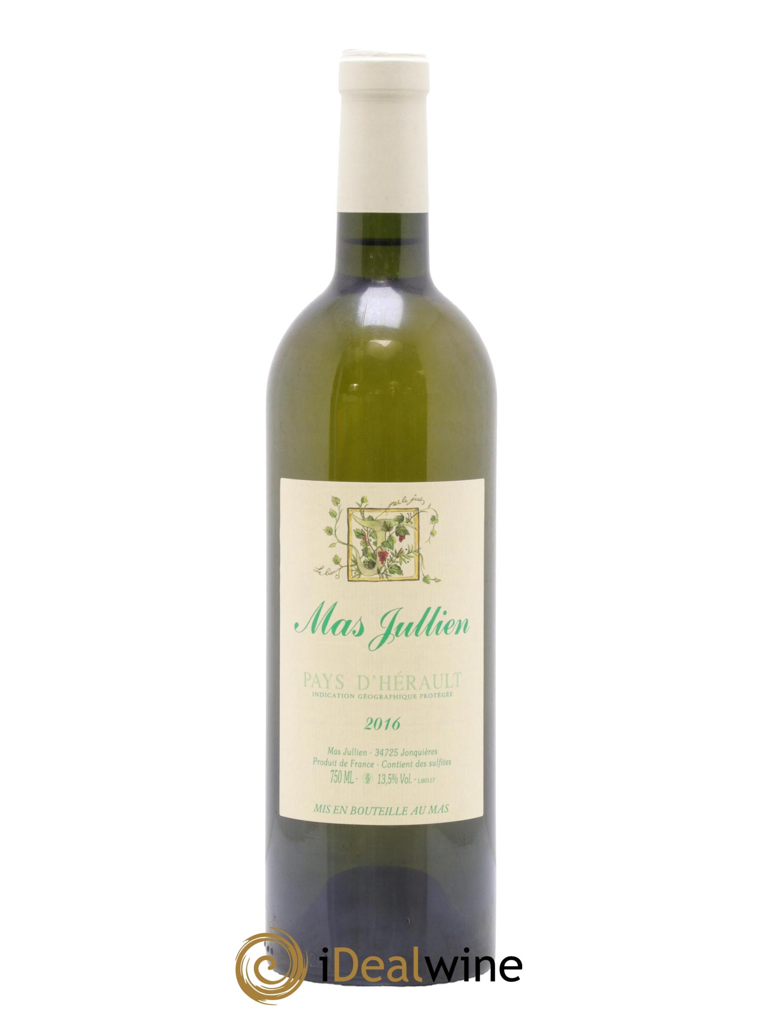 Pays d'Hérault Mas Jullien Olivier Jullien 2016 - Lotto di 1 bottiglia - 0