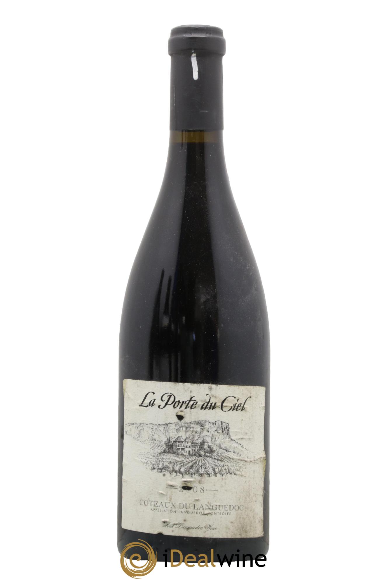 La Clape Château de La Négly La Porte du Ciel Jean Paux-Rosset 2008 - Lot de 1 bouteille - 0