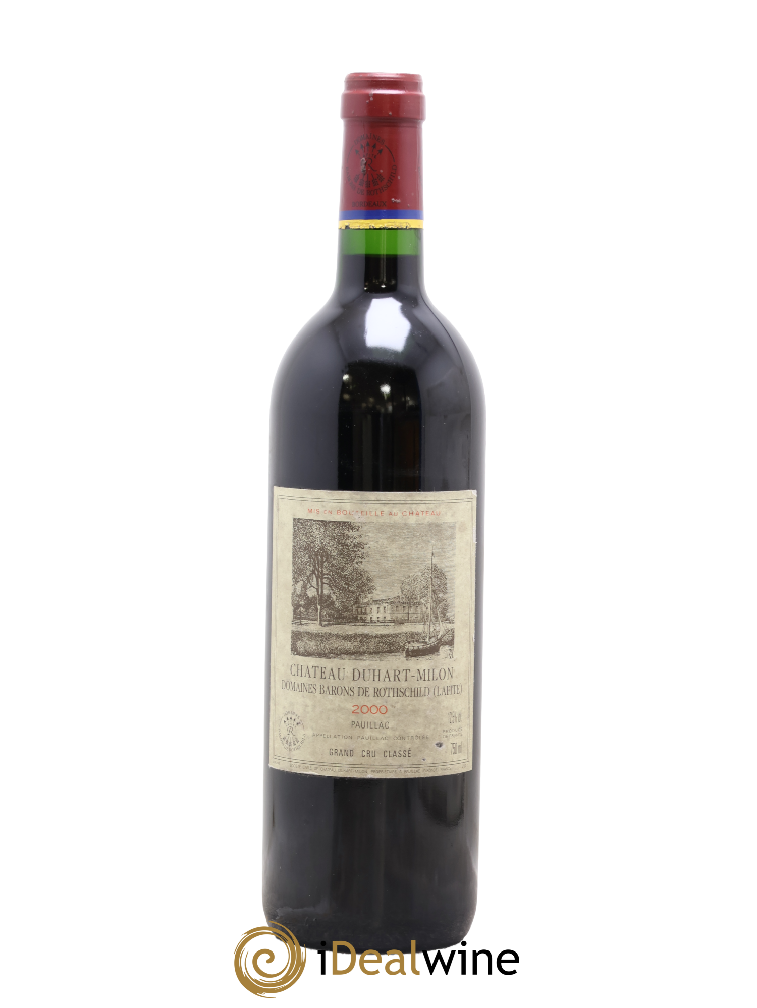 Château Duhart-Milon 4ème Grand Cru Classé 2000 - Lot de 1 bouteille - 0