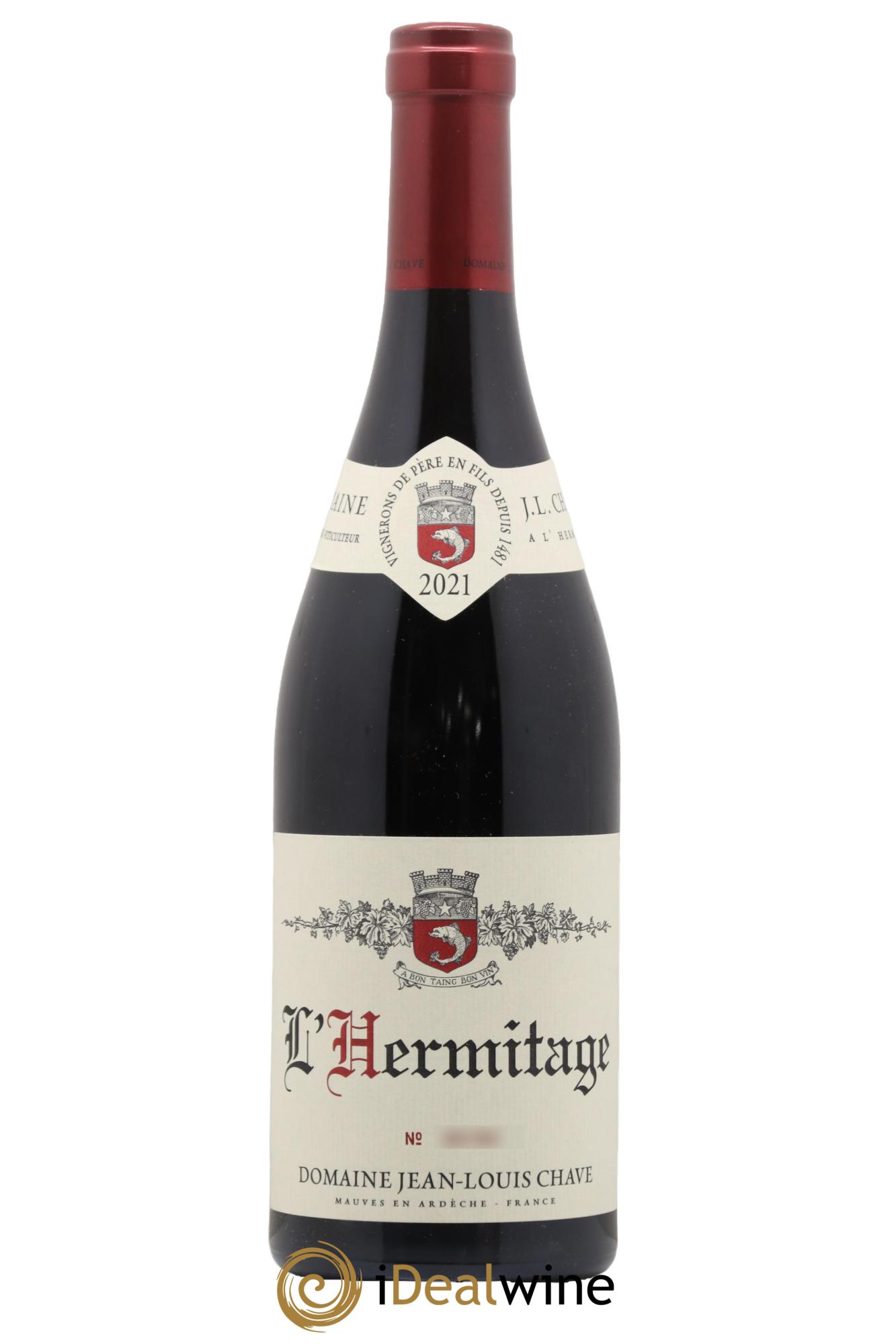 Hermitage Jean-Louis Chave 2021 - Lot de 1 bouteille - 0