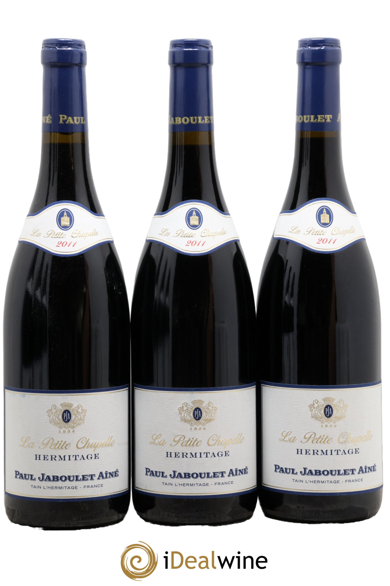 Hermitage La Petite Chapelle Paul Jaboulet Ainé 2011 - Lot de 3 bouteilles - 0