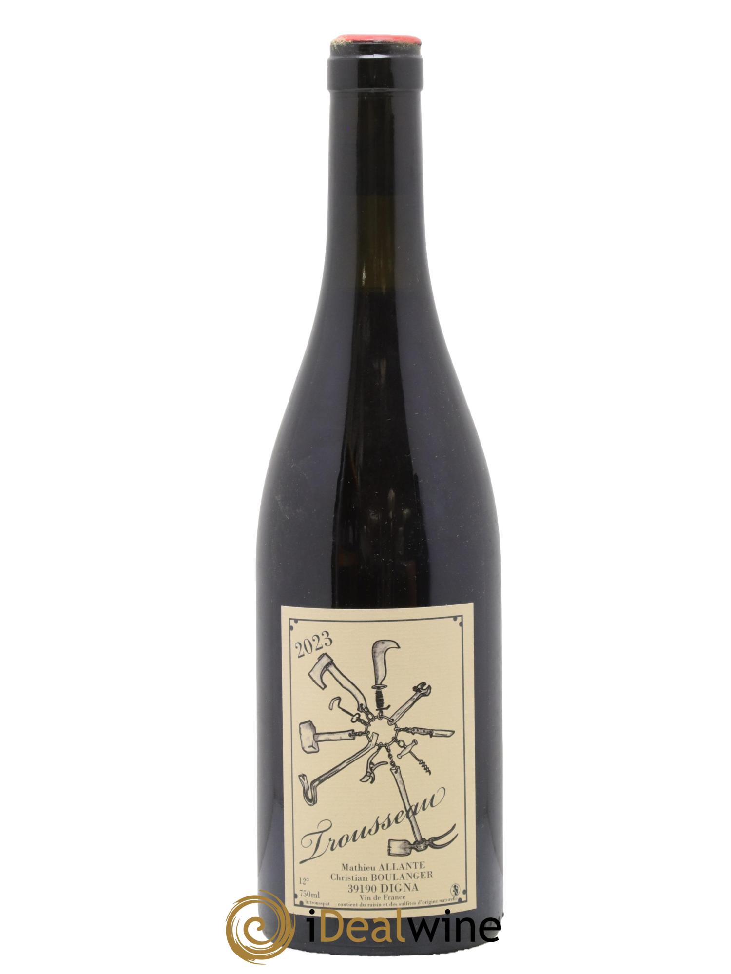 Vin de France Trousseau Allante Boulanger 2023 - Lot de 1 bouteille - 0