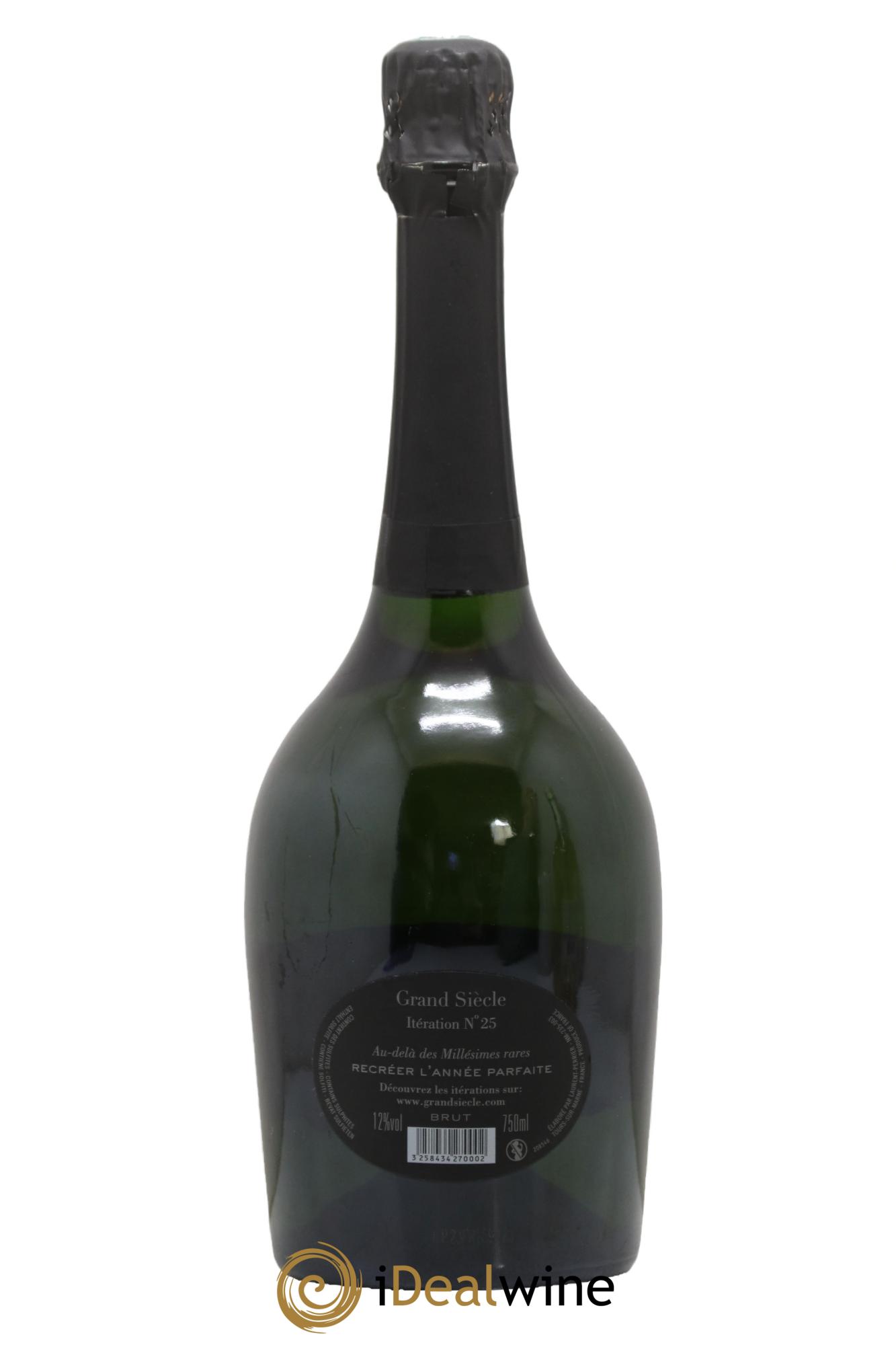 Grand Siècle Itération 25 Laurent Perrier - Lot de 1 bouteille - 1