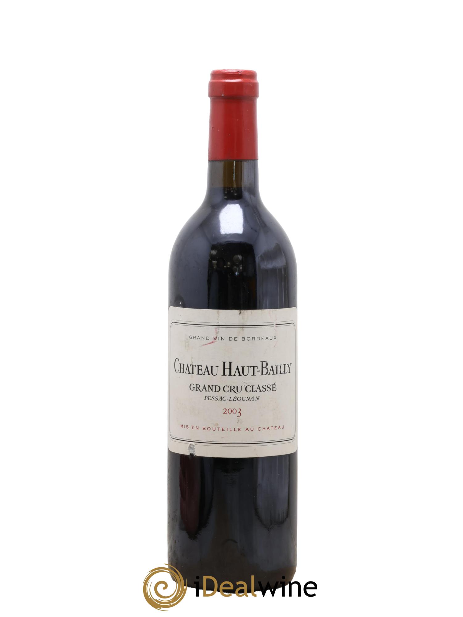Château Haut-Bailly Cru Classé de Graves 2003 - Lot of 1 bottle - 0