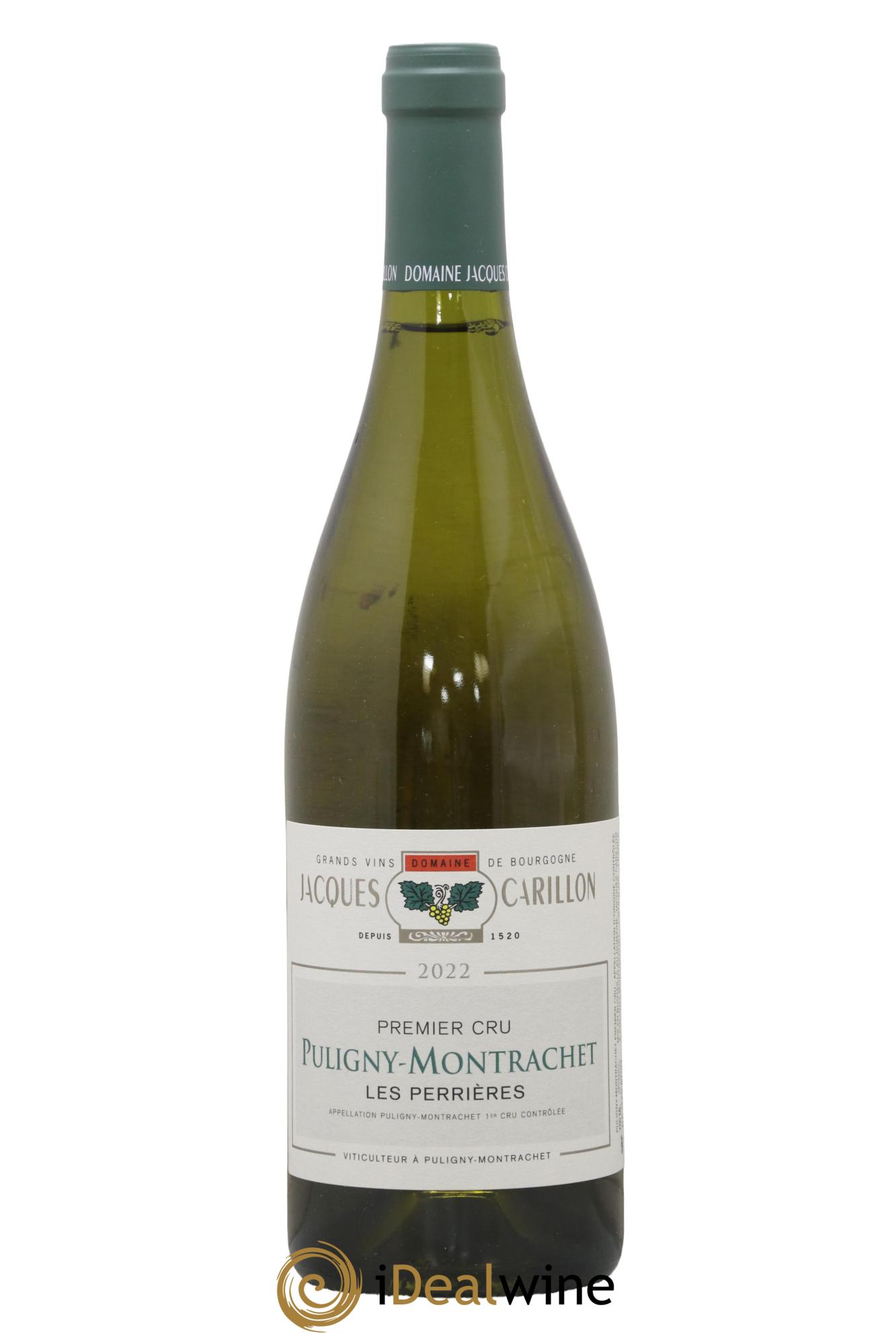 Puligny-Montrachet 1er Cru Les Perrières Jacques Carillon (Domaine) 2022 - Posten von 1 Flasche - 0