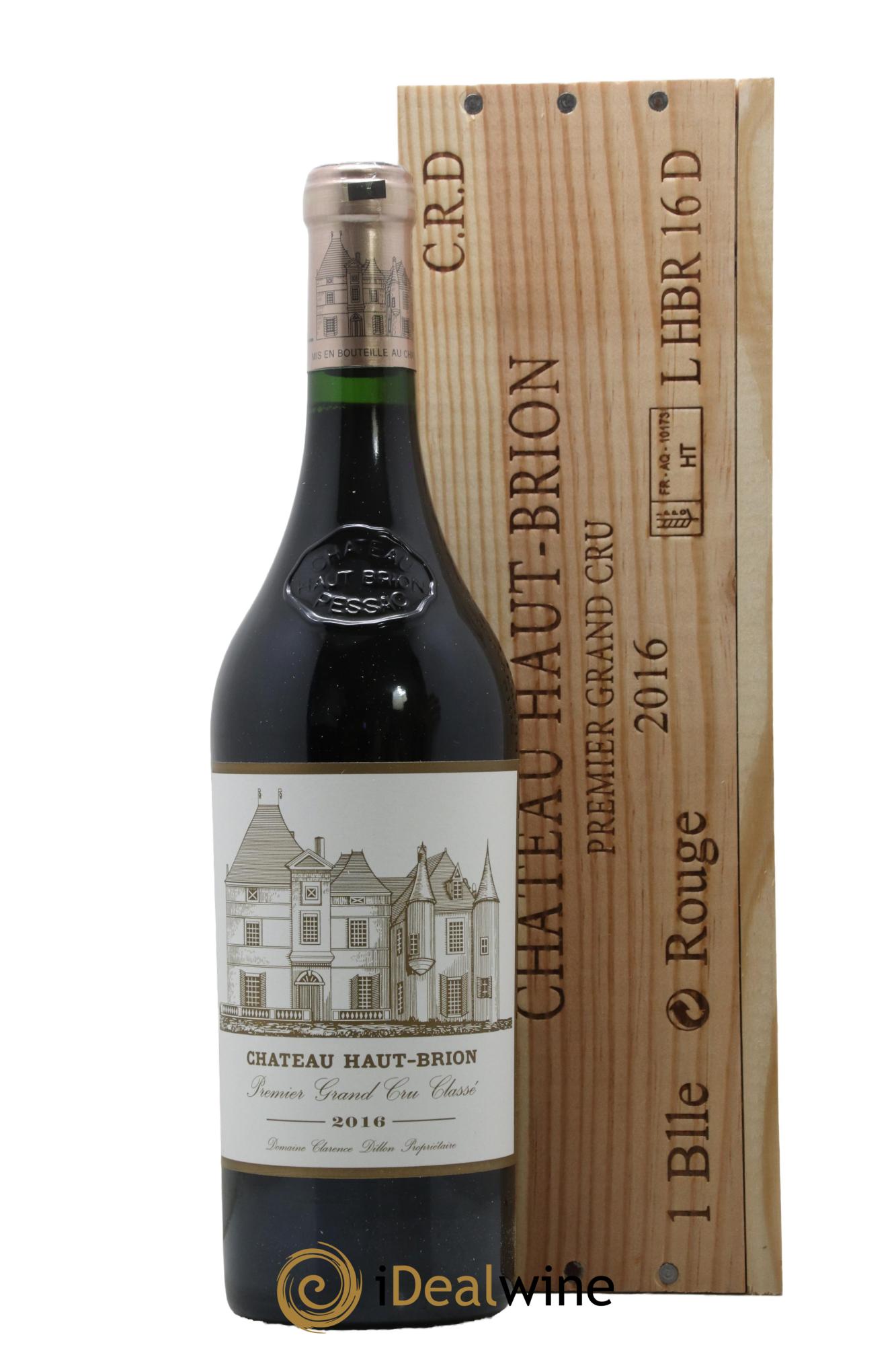 Château Haut Brion 1er Grand Cru Classé 2016 - Posten von 1 Flasche - 0