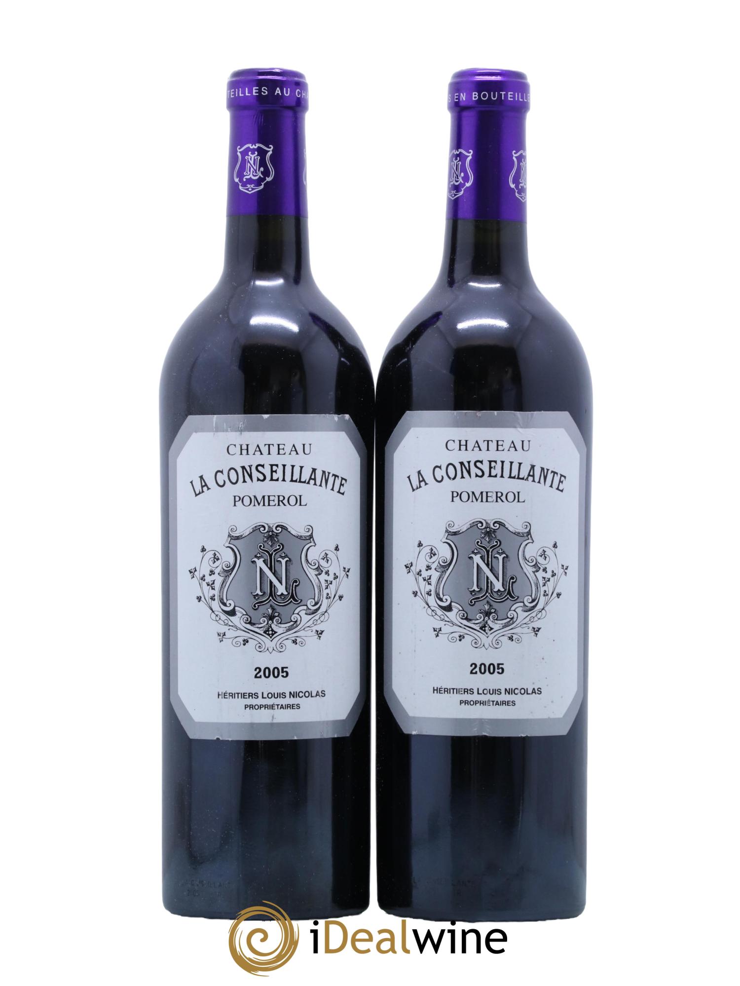Château la Conseillante 2005 - Lot de 2 bouteilles - 0