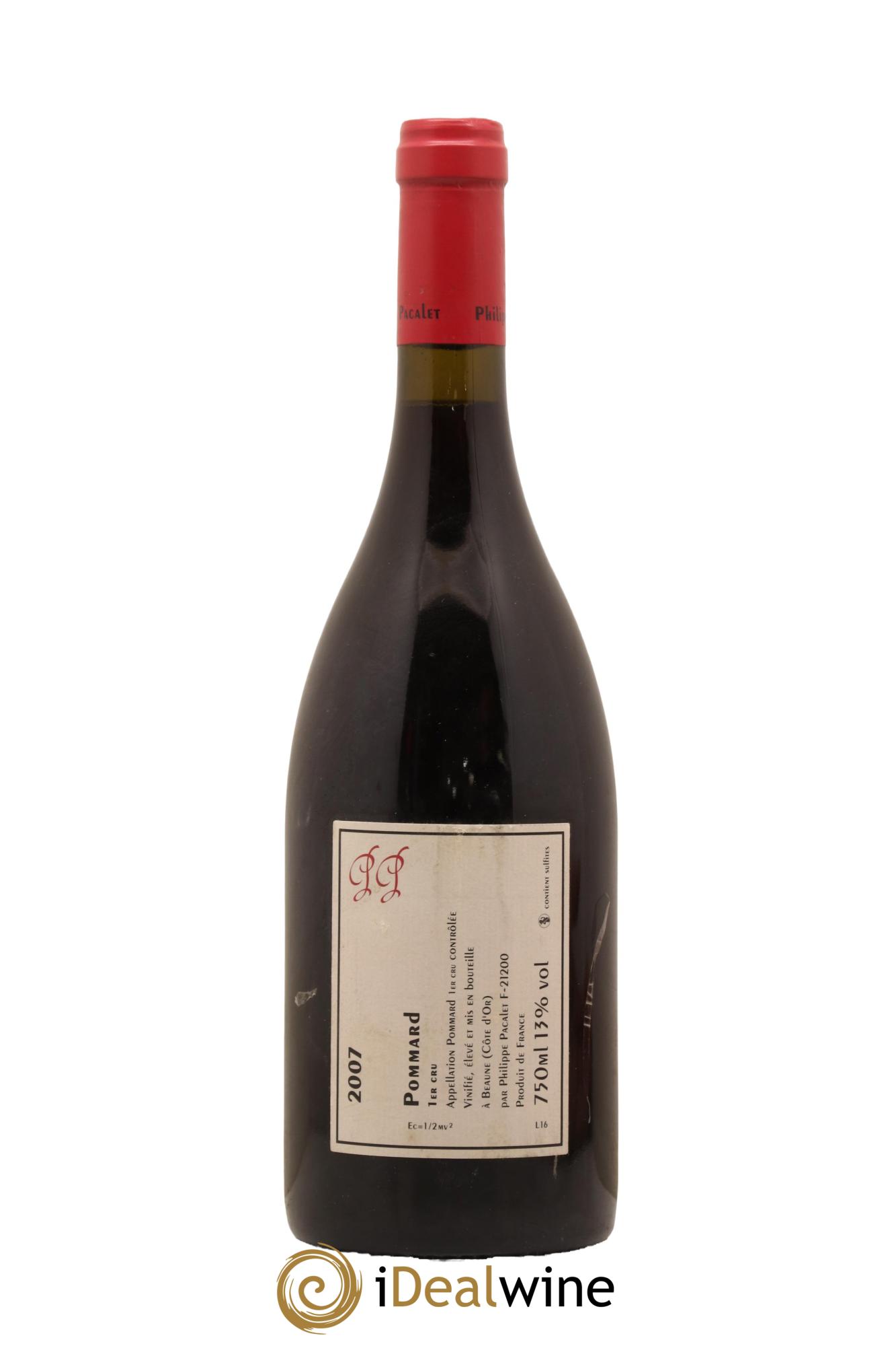 Pommard 1er Cru Philippe Pacalet 2007 - Posten von 1 Flasche - 1
