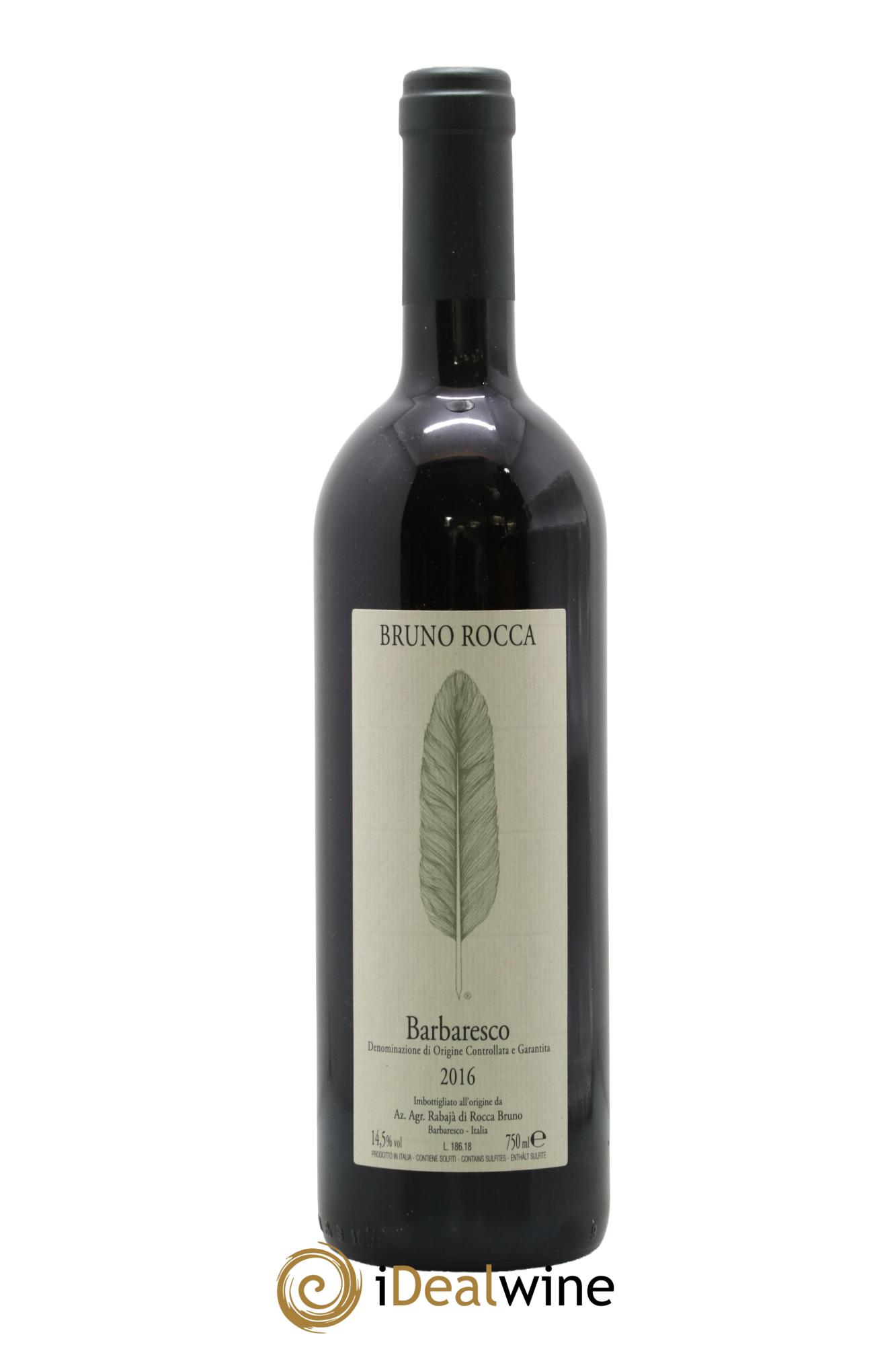 Barbaresco DOCG Bruno Rocca 2016 - Lotto di 1 bottiglia - 0
