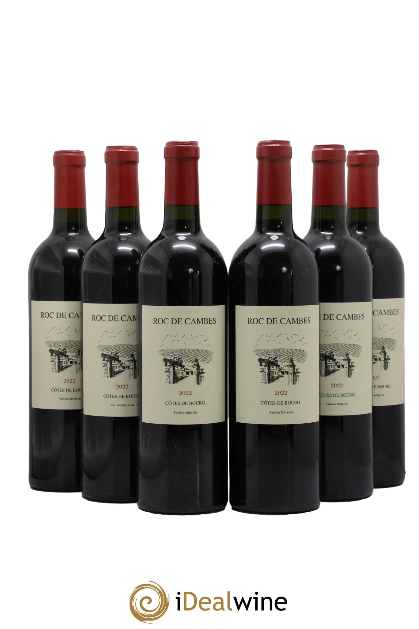 Roc de Cambes 2022 - Lot of 6 bottles - 0