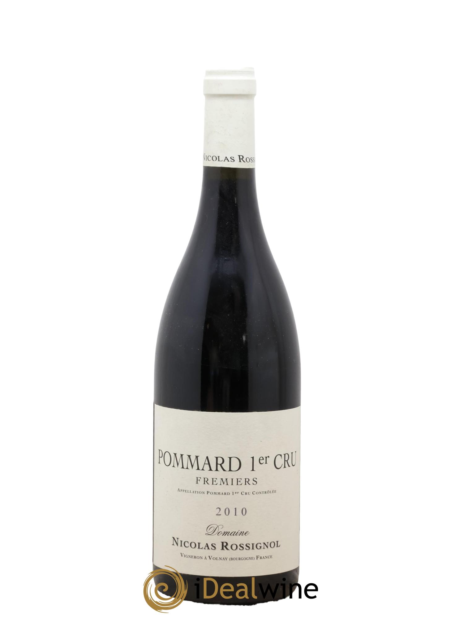 Pommard 1er Cru Les Fremiers Nicolas Rossignol 2010 - Lot de 1 bouteille - 0