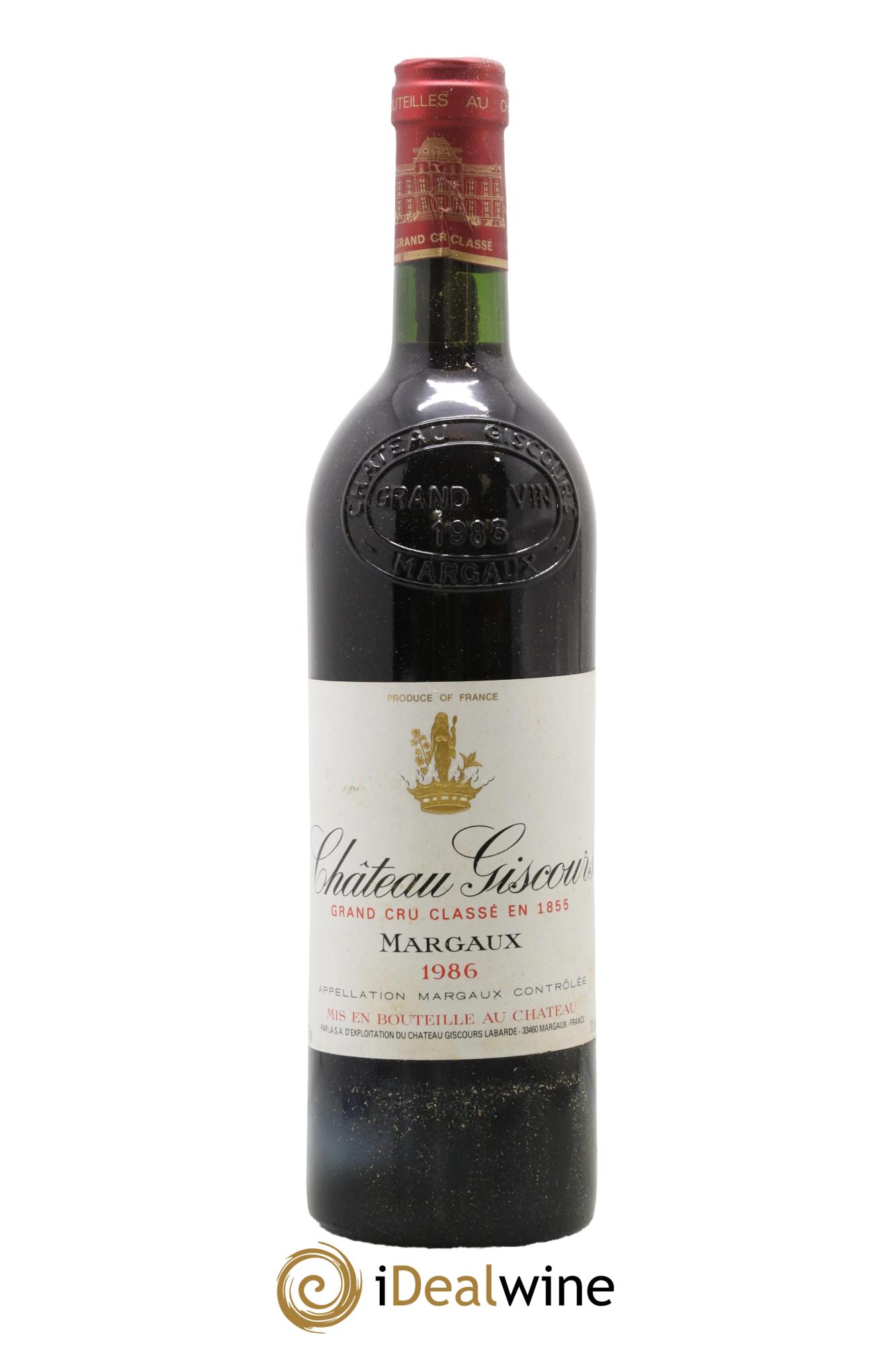 Château Giscours 3ème Grand Cru Classé 1986 - Lot of 1 bottle - 0