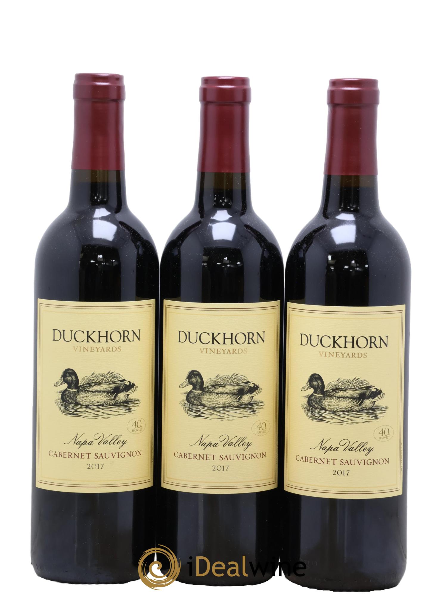 USA Napa Valley Cabernet Sauvignon Duckhorn 2017 - Posten von 3 Flaschen - 0