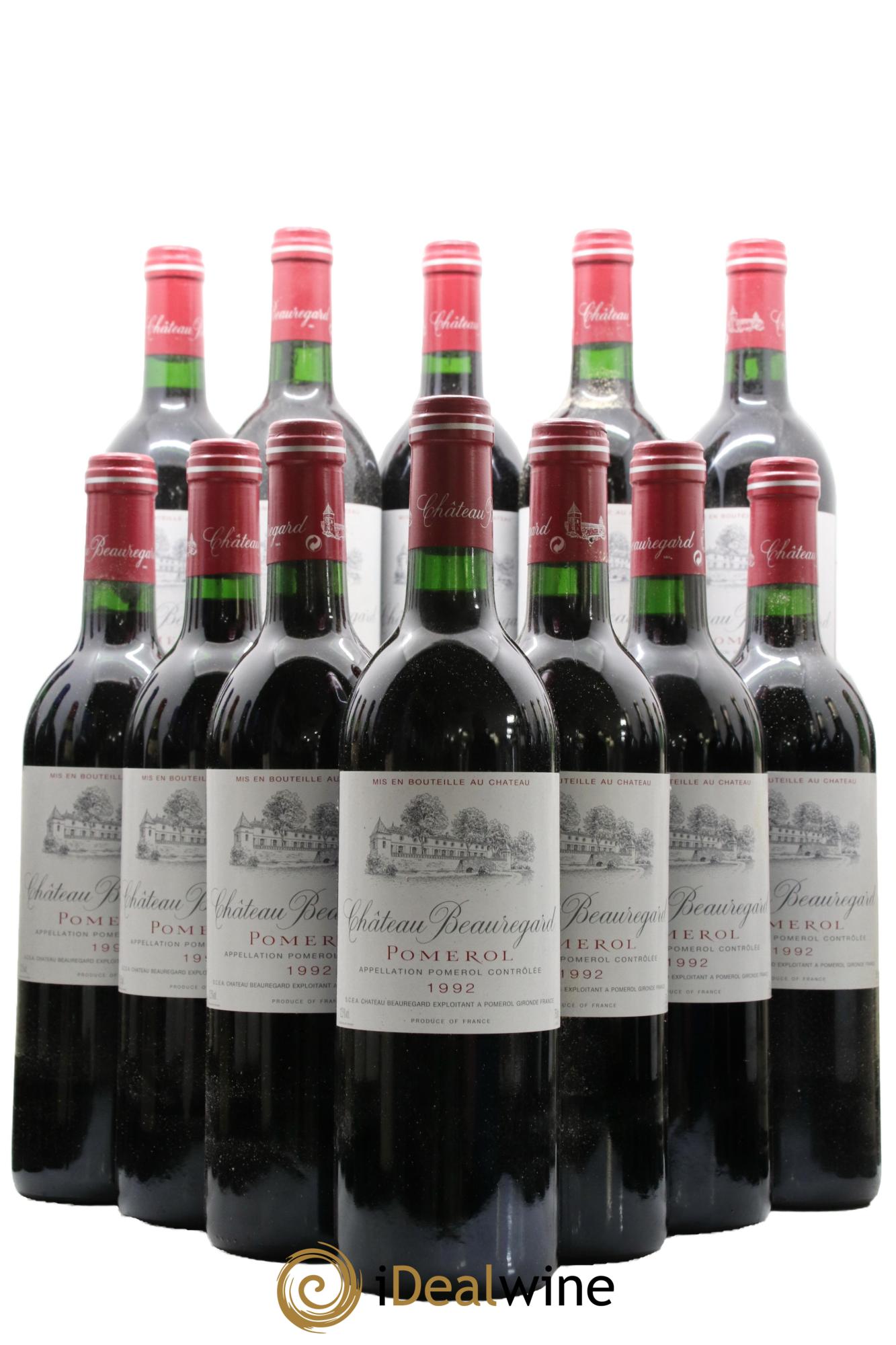 Château Beauregard 1992 - Lot de 12 bouteilles - 0