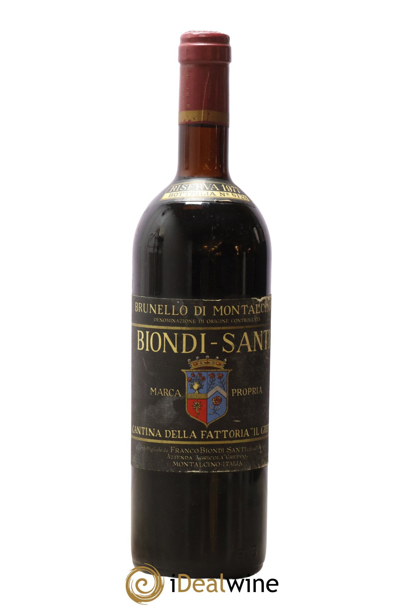 Brunello di Montalcino DOCG Biondi-Santi Tenuta Greppo 1977 - Lot de 1 bouteille - 0