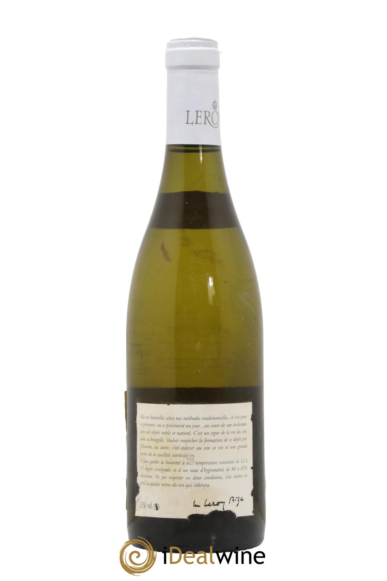 Meursault Leroy SA  2016 - Posten von 1 Flasche - 1