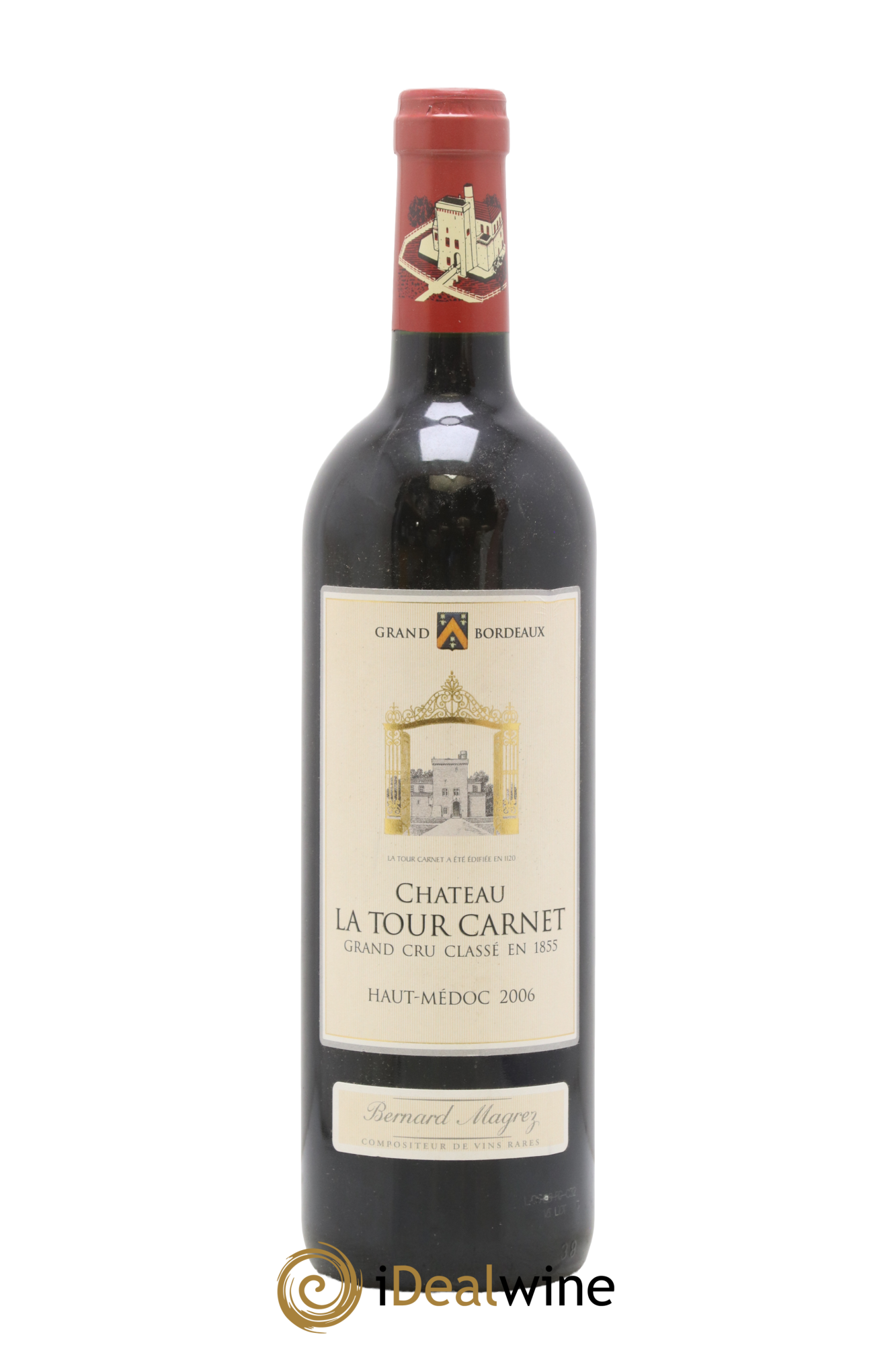 Château la Tour Carnet 4ème Grand Cru Classé 2006 - Lot of 1 bottle - 0