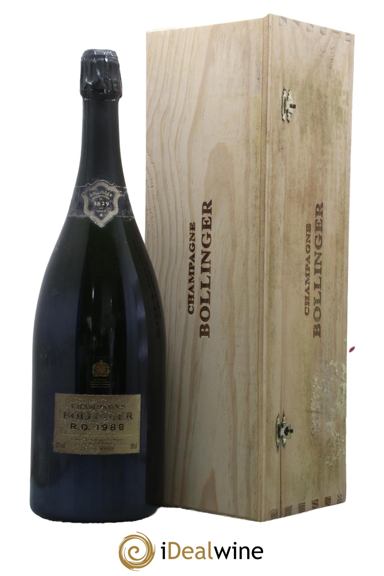 R.D. Extra-Brut Bollinger  1988 - Lot de 1 magnum - 0