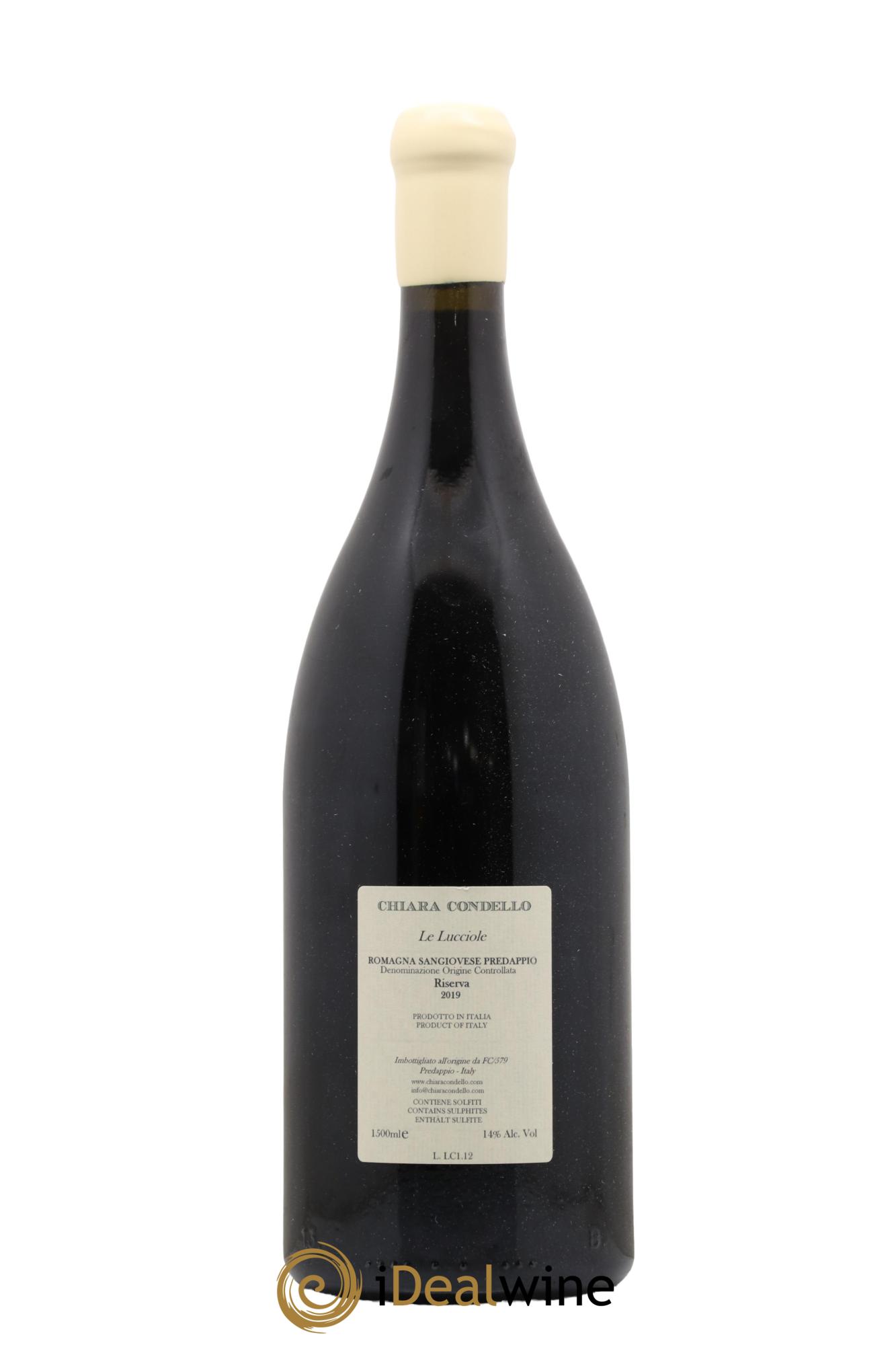 Sangiovese Di Romagna Predappio DOC Chiara Condello Le Lucciole Riserva 2019 - Posten von 1 Magnum - 1