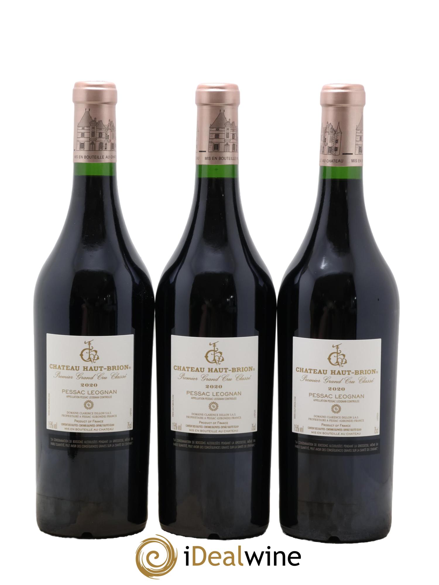Château Haut Brion 1er Grand Cru Classé 2020 - Posten von 6 Flaschen - 4