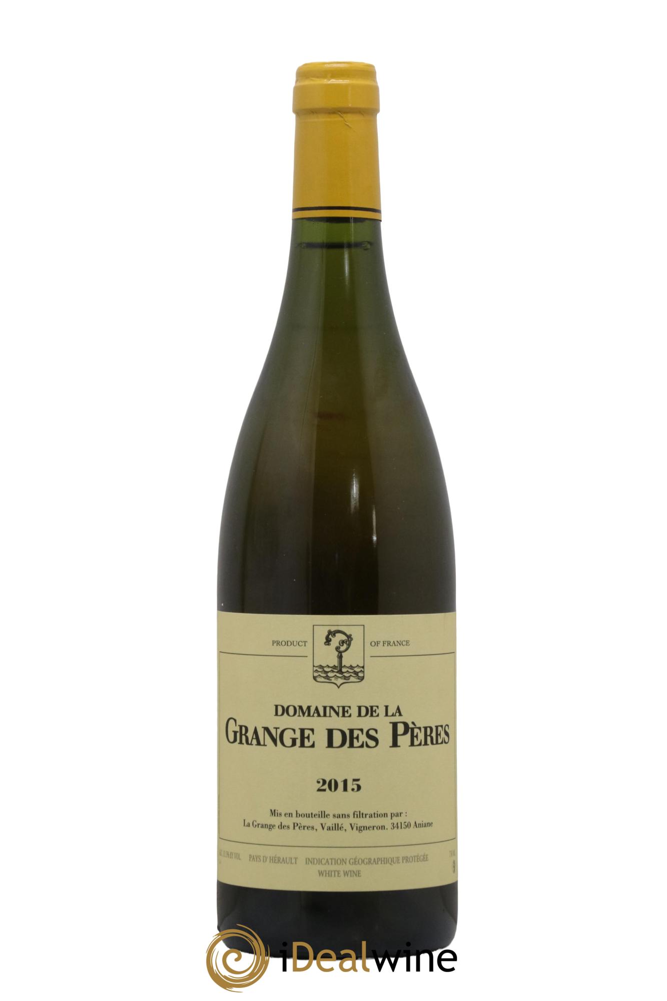 IGP Pays d'Hérault Grange des Pères Laurent Vaillé 2015 - Lot of 1 bottle - 0