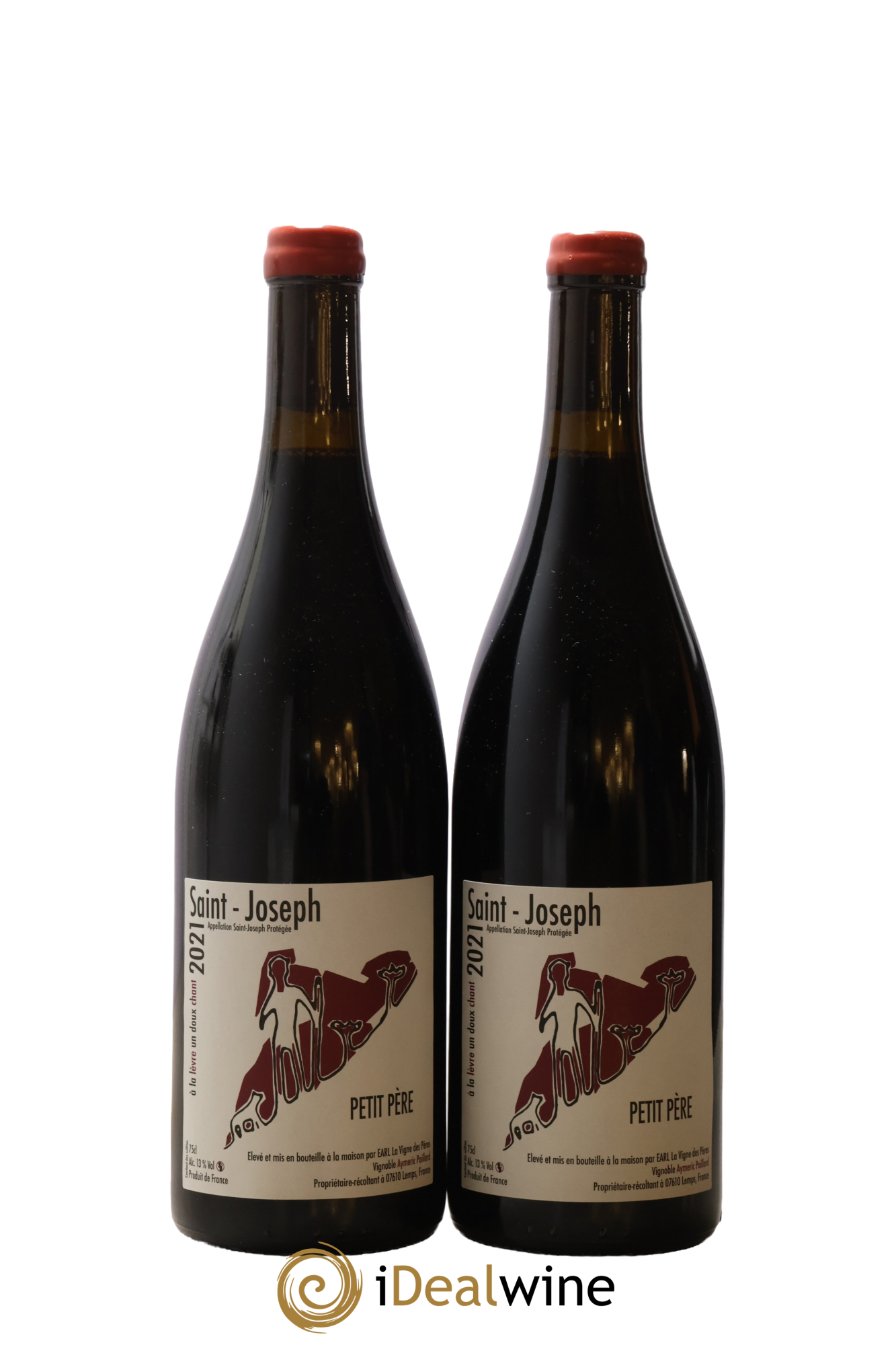 Saint-Joseph Petit Pere La Vigne Des Peres 2021 - Lot de 2 bouteilles - 0
