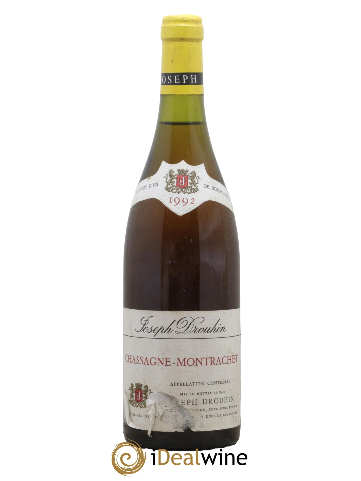 Chassagne-Montrachet Joseph Drouhin 1992 - Lot de 1 bouteille - 0