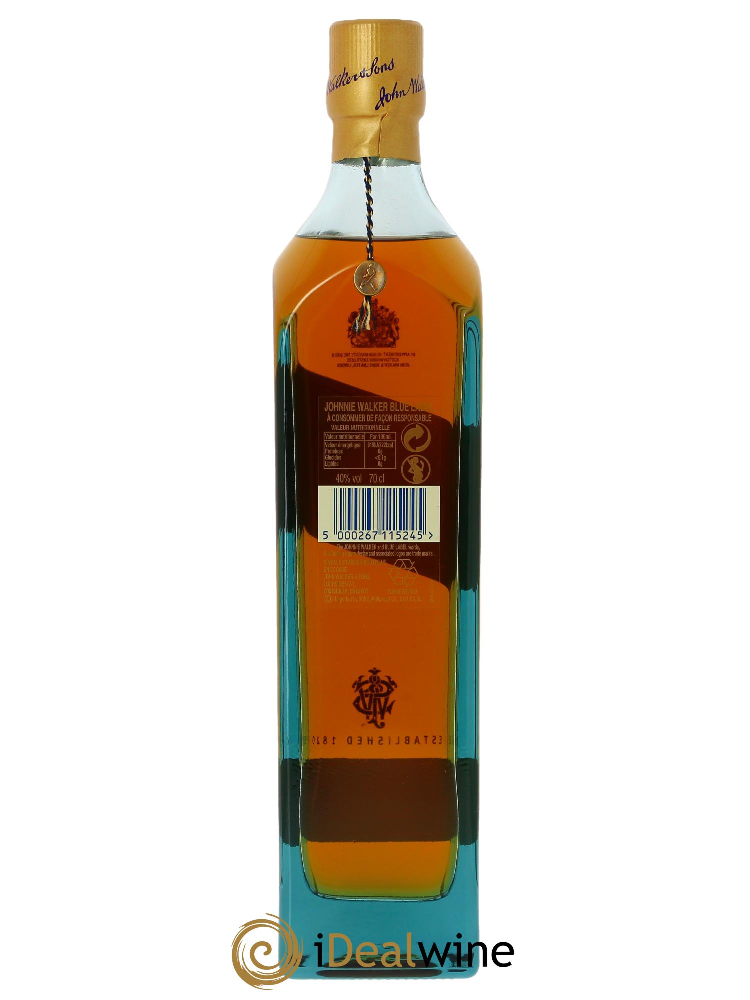 Whisky Johnnie Walker Blue Label - Lote de 1 botella - 2