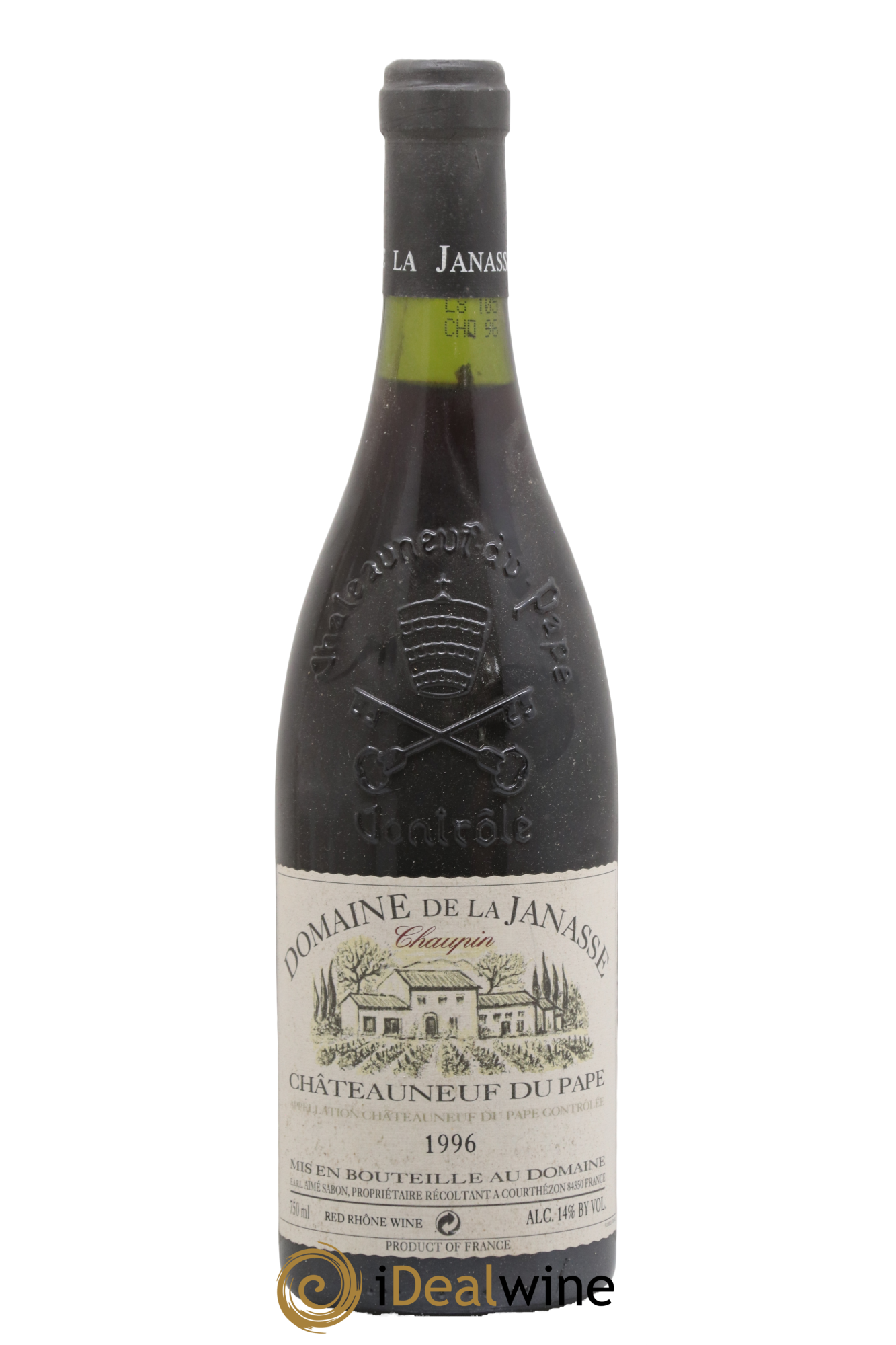 Châteauneuf-du-Pape Cuvée Chaupin La Janasse (Domaine de) 1996 - Lotto di 1 bottiglia - 0