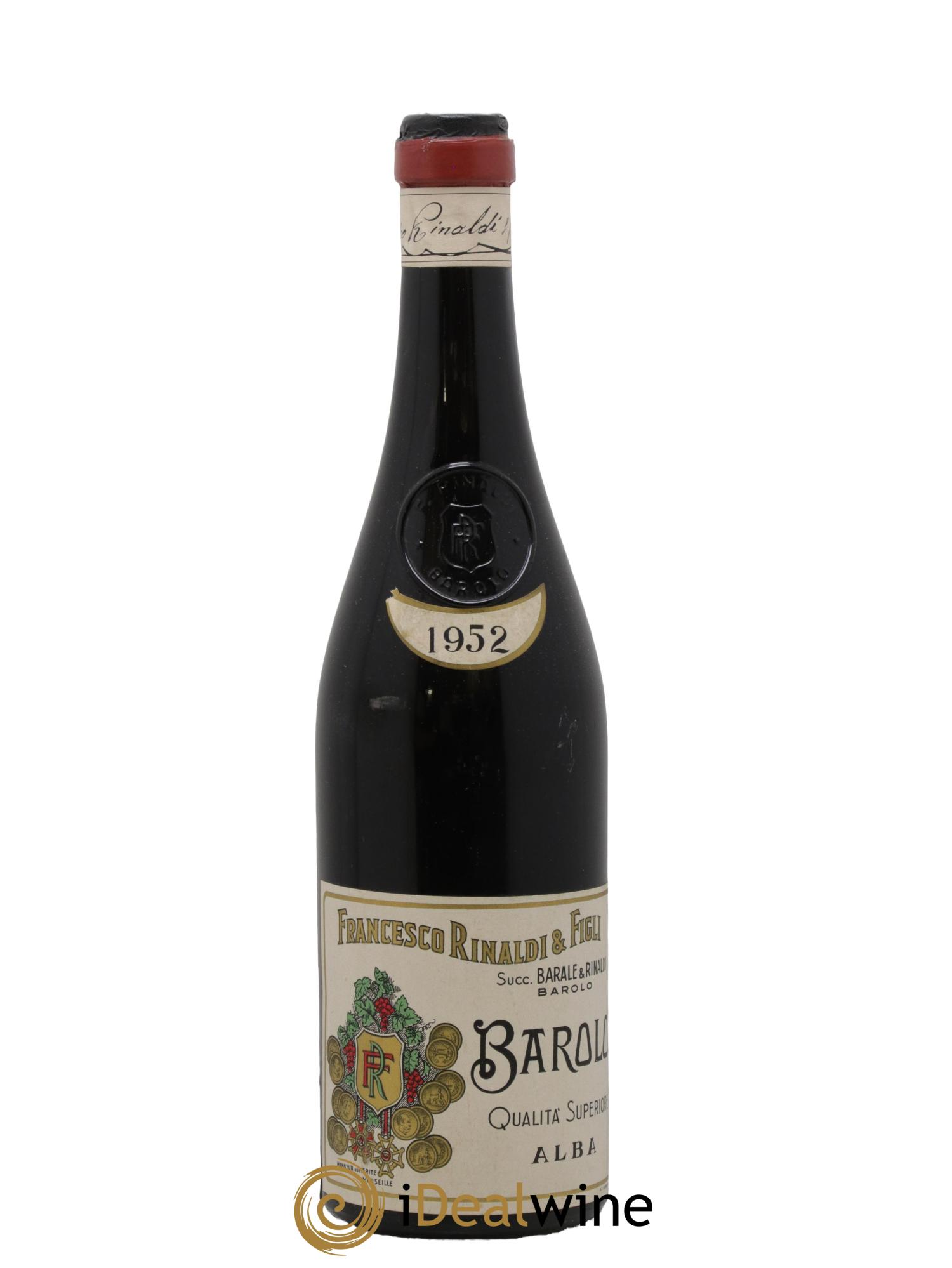 Barolo DOCG Francesco Rinaldi 1952 - Posten von 1 Flasche - 0