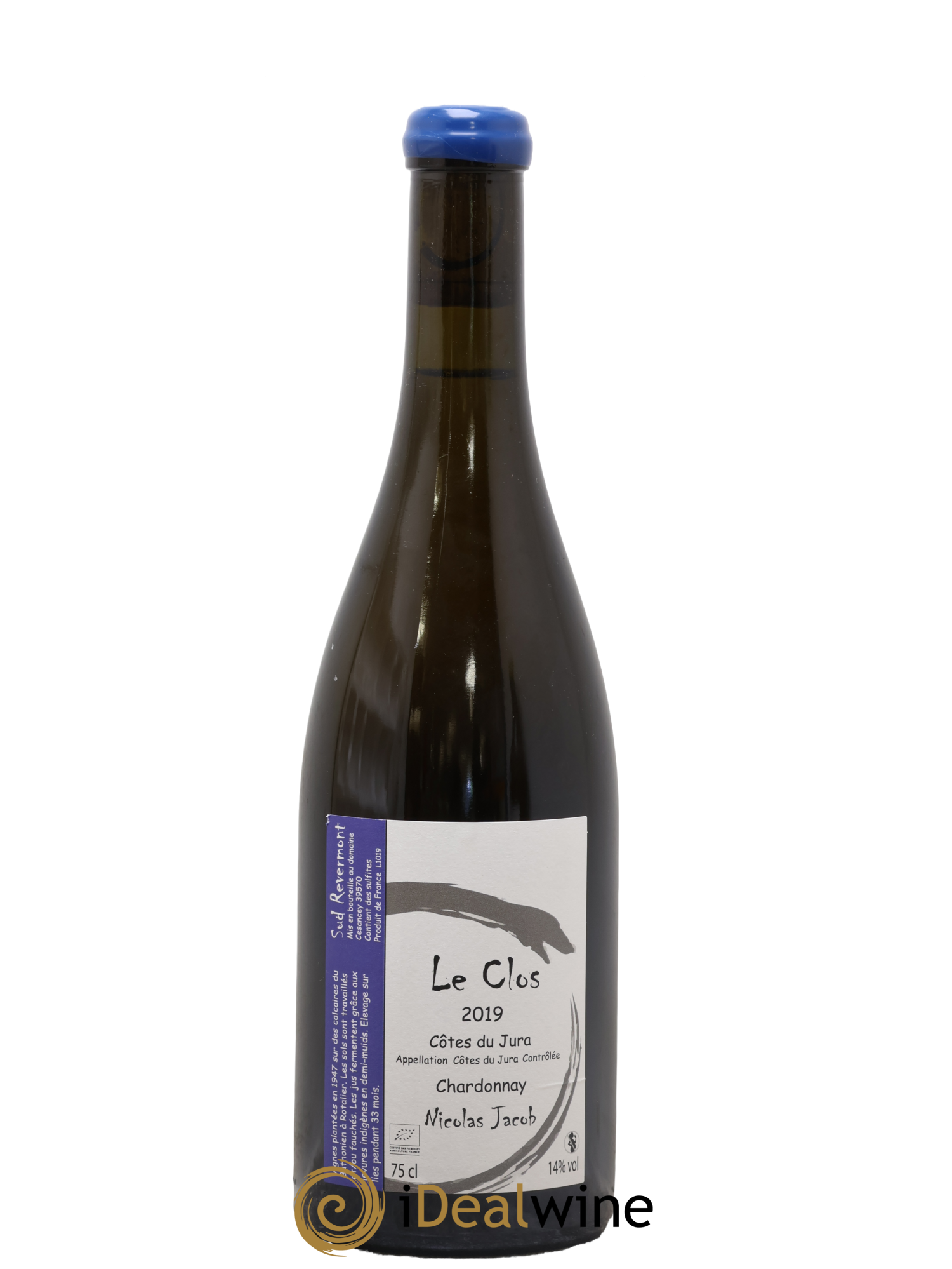 Côtes du Jura Chardonnay Le Clos Nicolas Jacob 2019 - Lot de 1 bouteille - 0