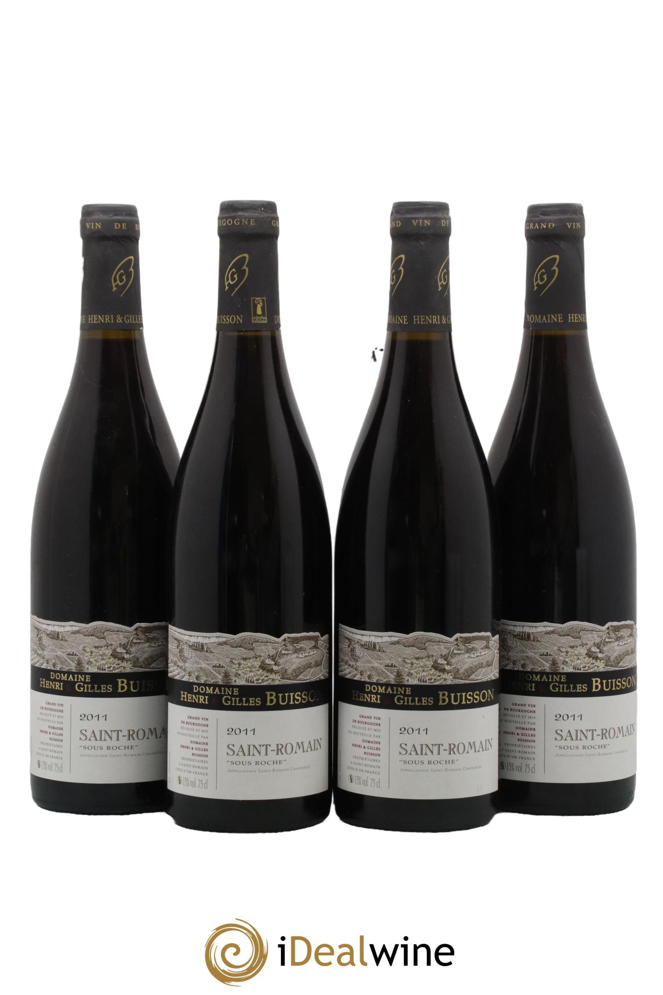 Saint-Romain Sous Roche Henri et Gilles Buisson (Domaine) 2011 - Lot de 4 bouteilles - 0