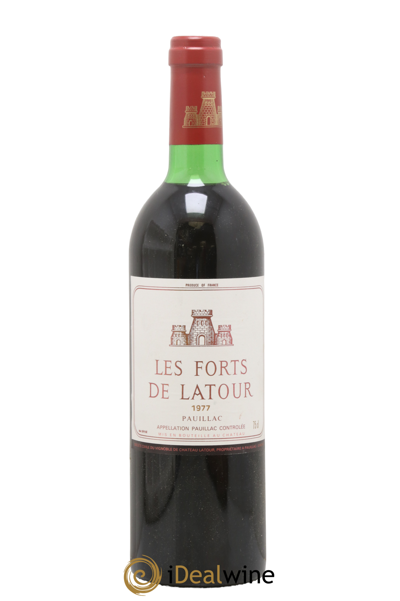 Les Forts de Latour Second Vin 1977 - Posten von 1 Flasche - 0