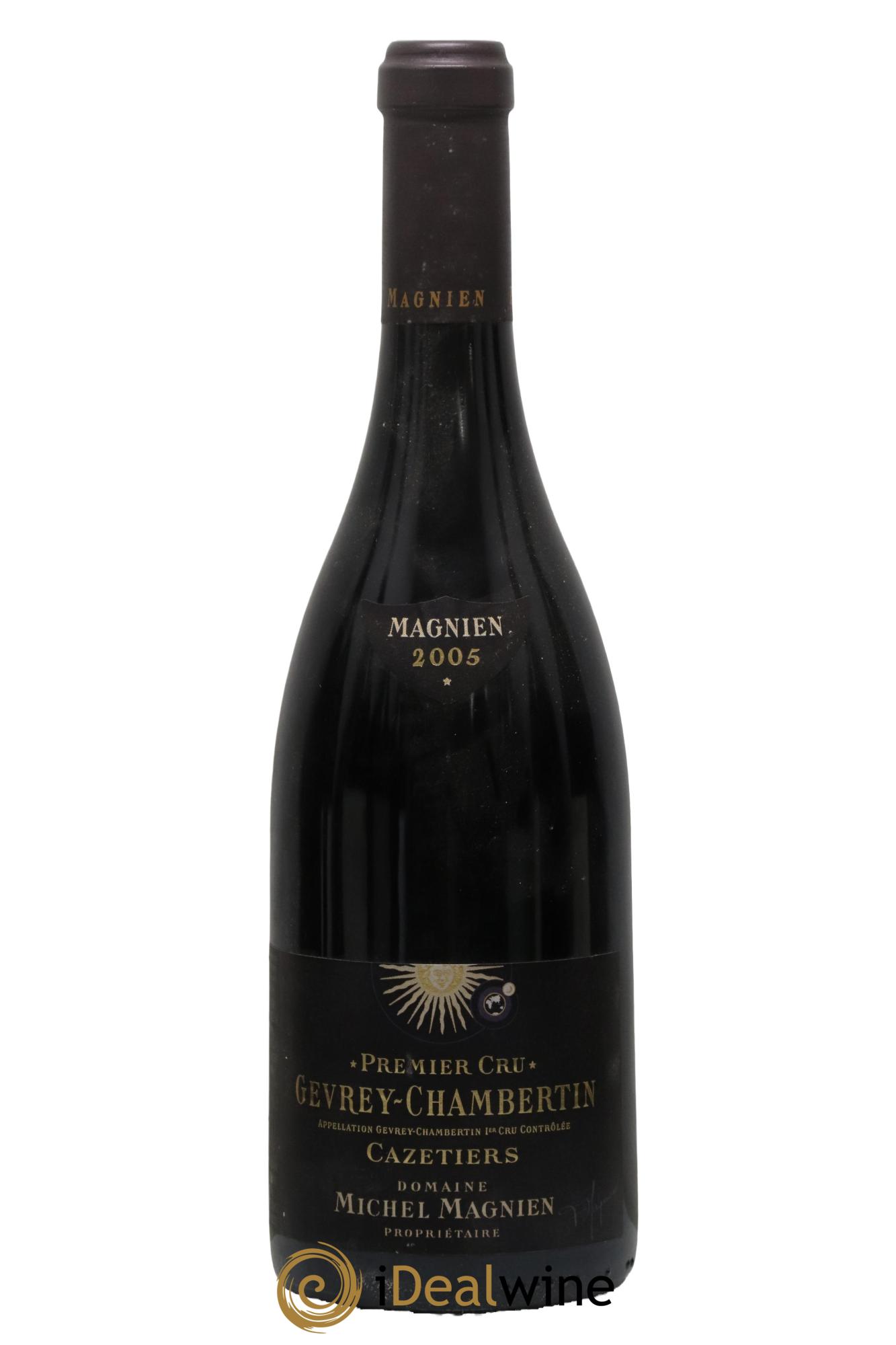 Gevrey-Chambertin 1er Cru Cazetiers Michel Magnien 2005 - Lot de 1 bouteille - 0