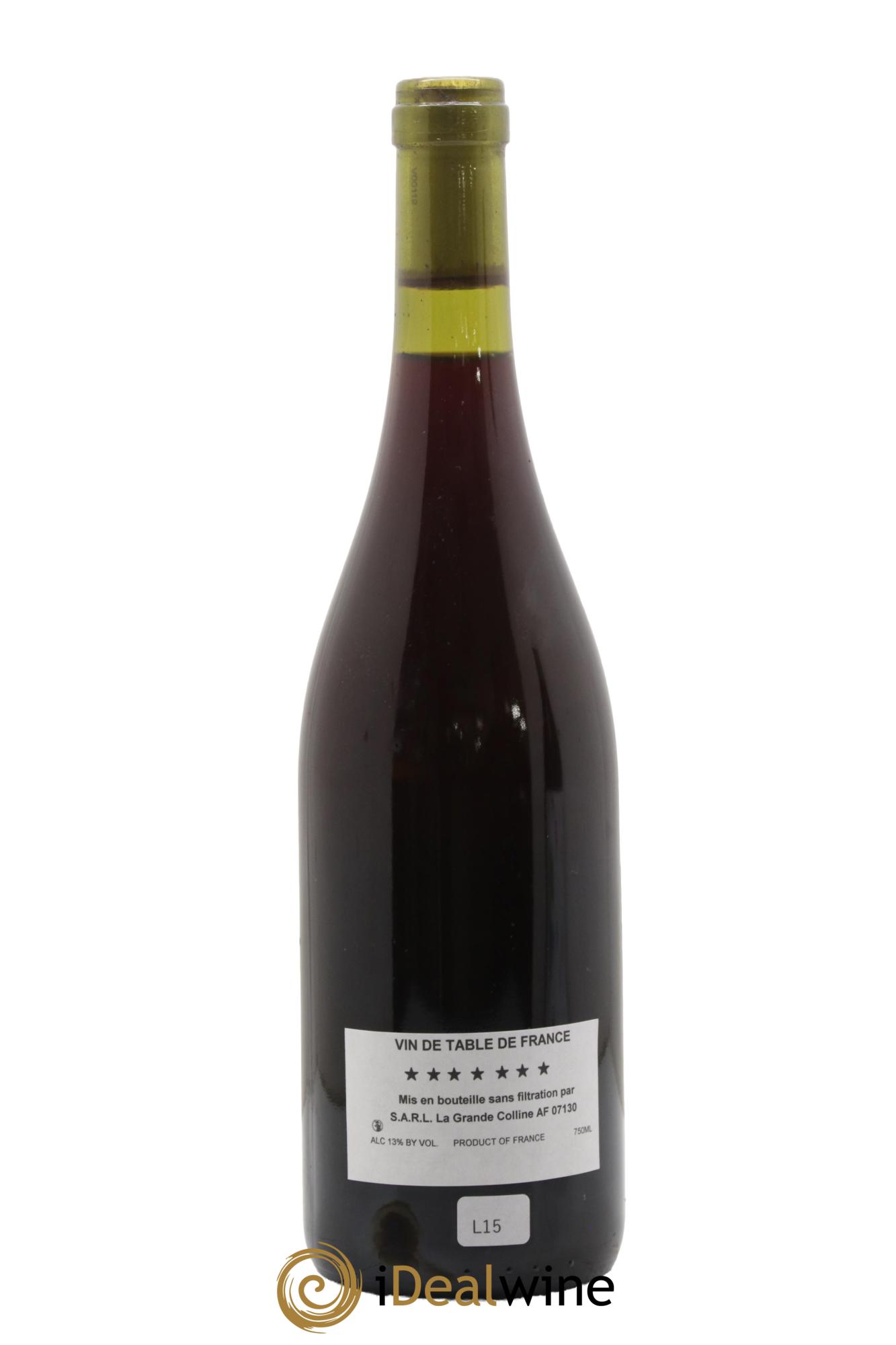 Vin de France (Ex Cornas) Hirotake Ooka - Domaine La Grande Colline 2015 - Lot de 1 bouteille - 1
