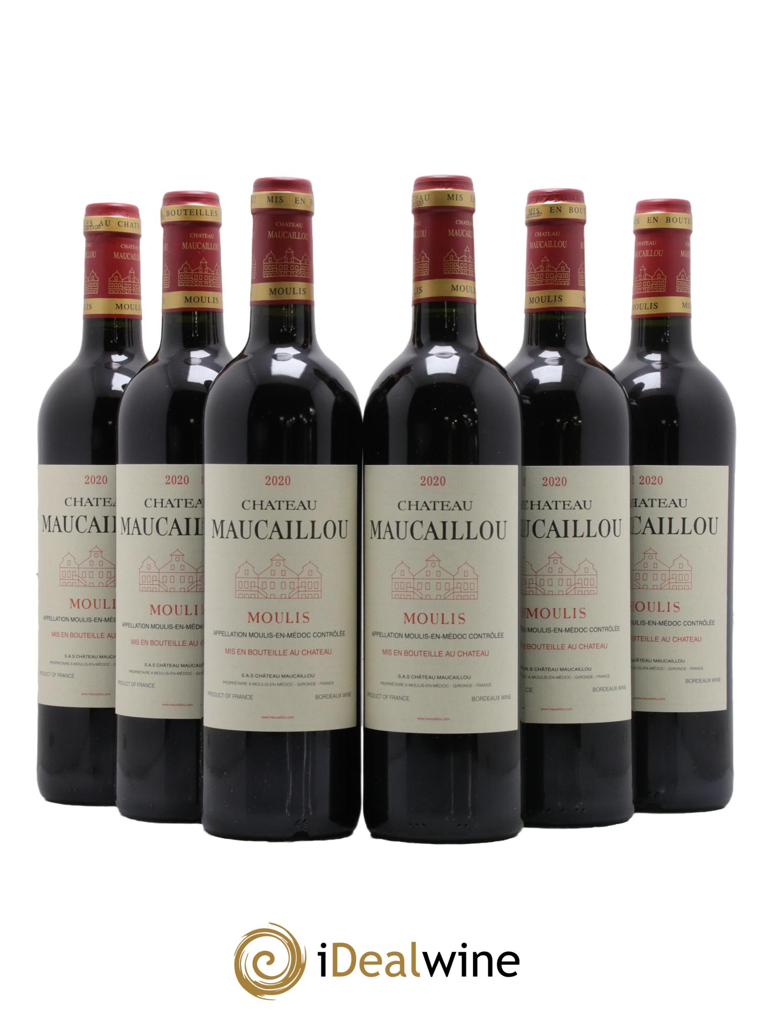 Château Maucaillou 2020 - Lot de 6 bouteilles - 0