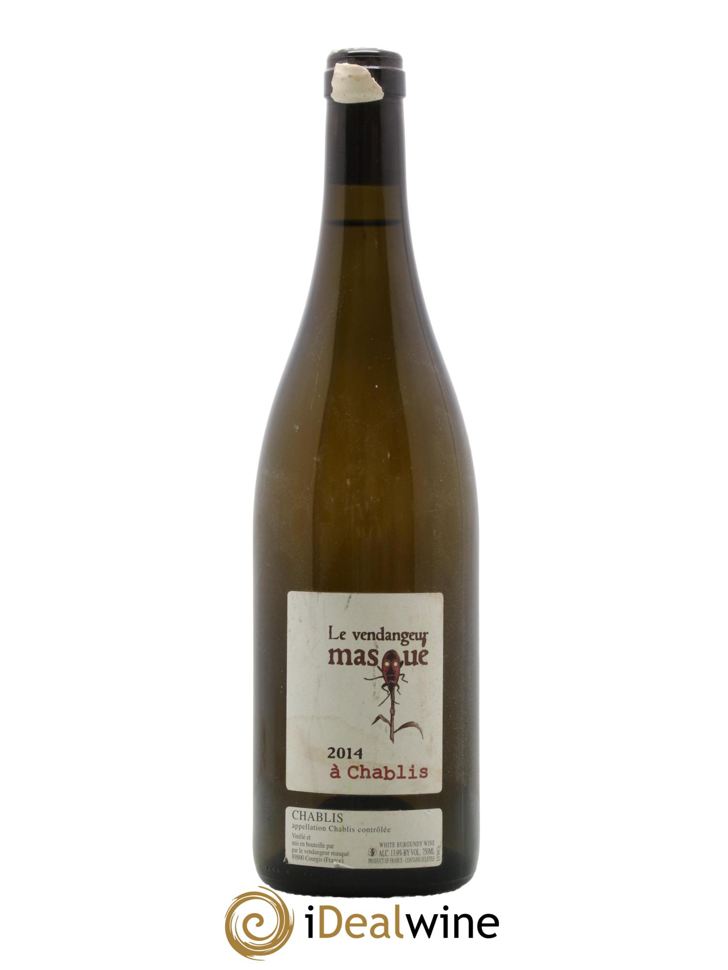 Chablis Le Vendangeur Masqué 2014 - Lot de 1 bouteille - 0