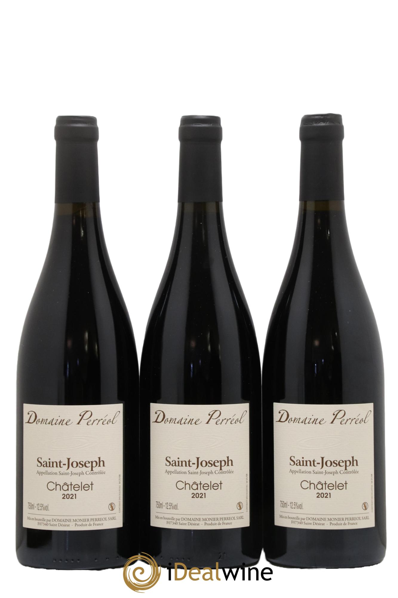 Saint-Joseph Châtelet Monier Perréol 2021 - Posten von 3 Flaschen - 0