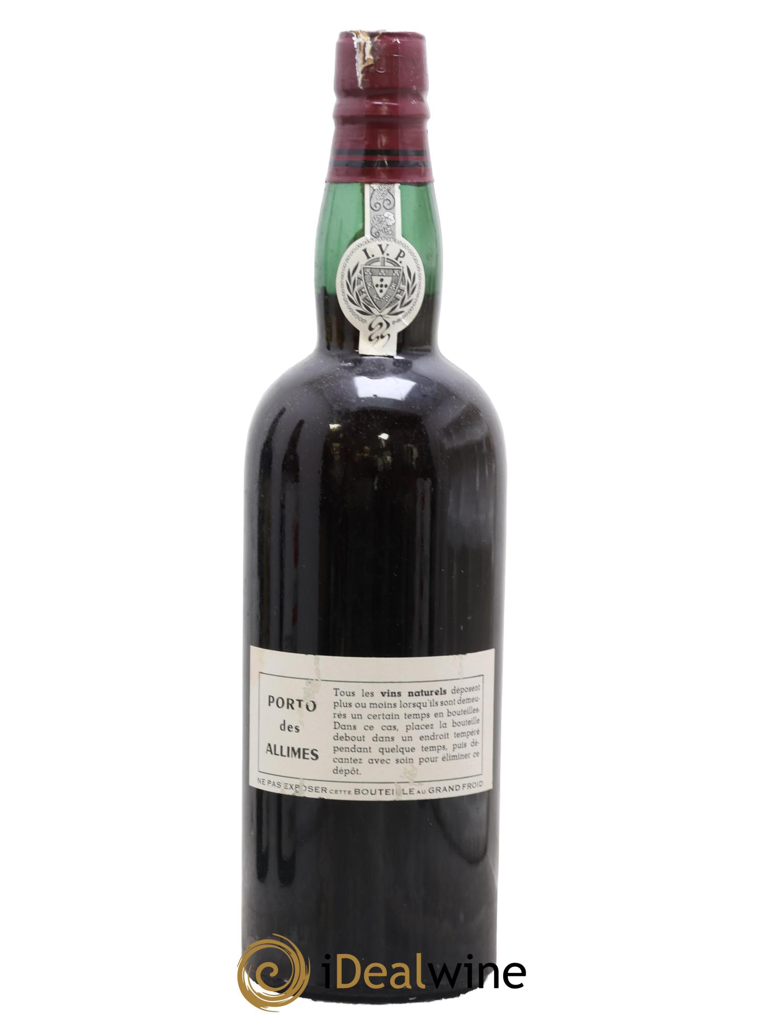 Porto Allimes Burmester 1920 - Lot de 1 bouteille - 1