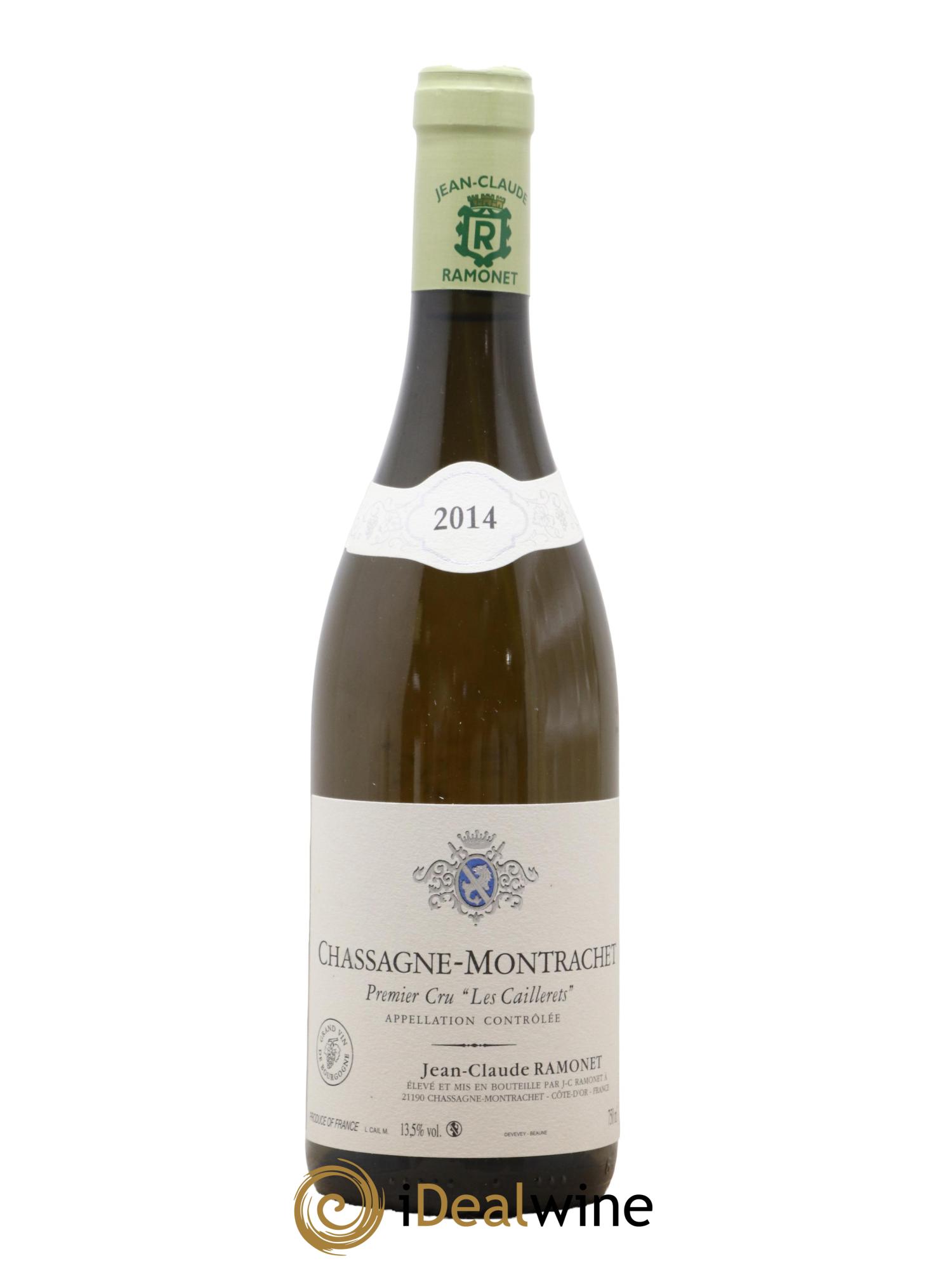 Chassagne-Montrachet 1er Cru Les Caillerets Ramonet (Domaine) 2014 - Lot de 1 bouteille - 0