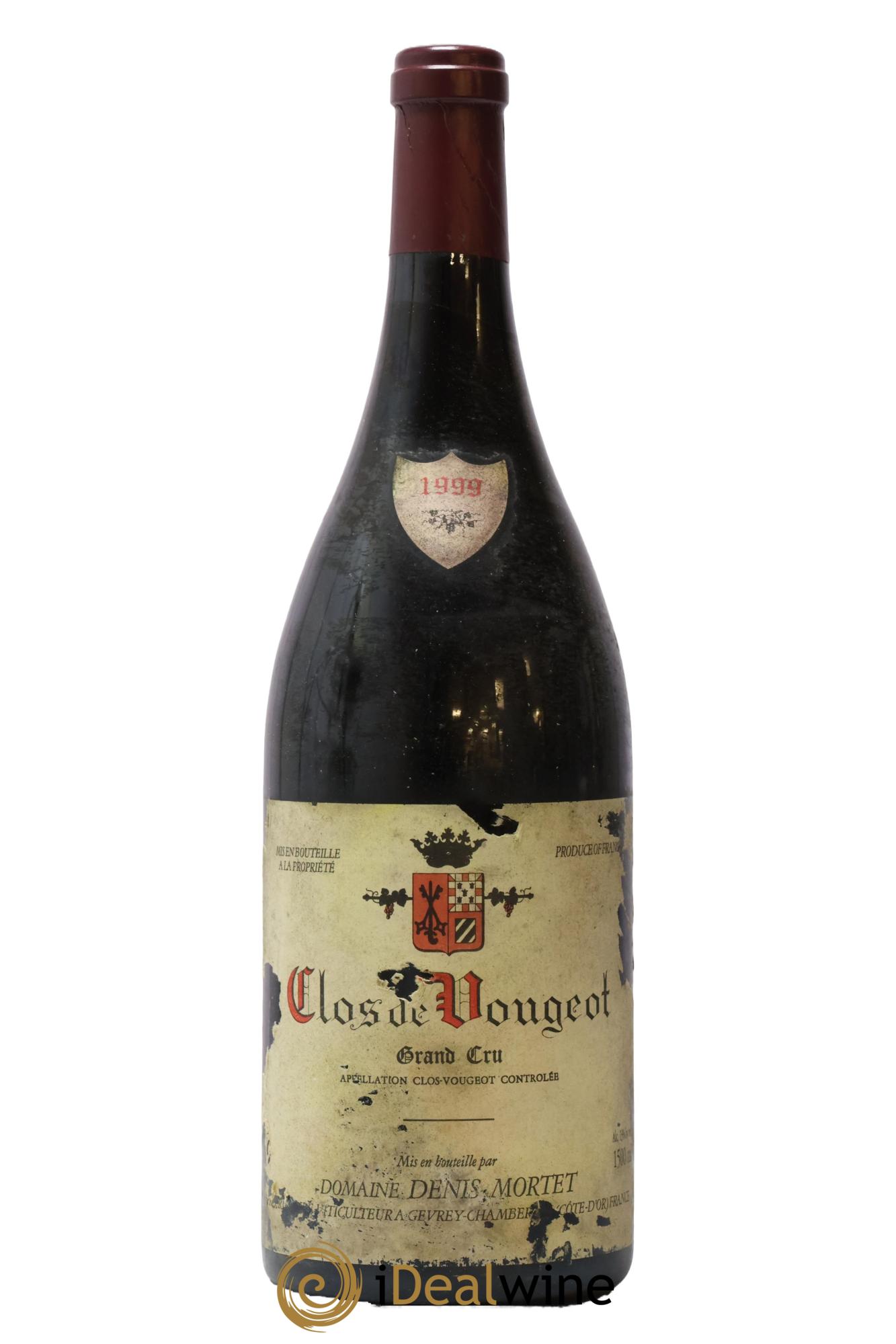 Clos de Vougeot Grand Cru Denis Mortet (Domaine) 1999 - Lot de 1 magnum - 0