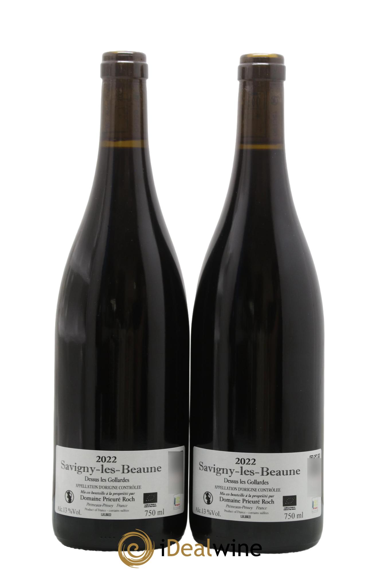 Savigny-lès-Beaune Dessus Les Gollardes Prieuré Roch 2022 - Lot de 2 bouteilles - 1