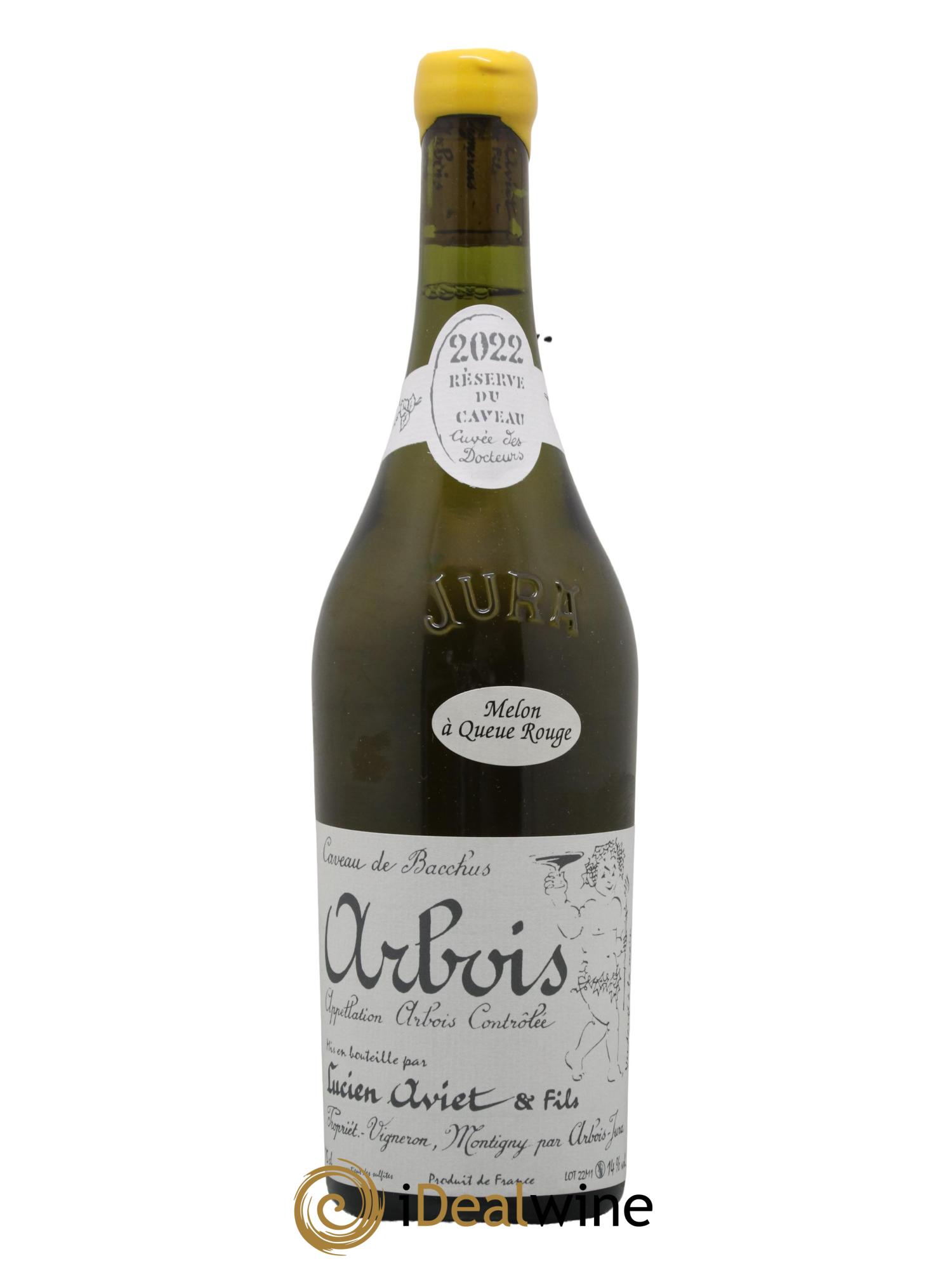 Arbois Melon à Queue Rouge Cuvée des Docteurs Lucien Aviet (Domaine) 2022 - Lot de 1 bouteille - 0