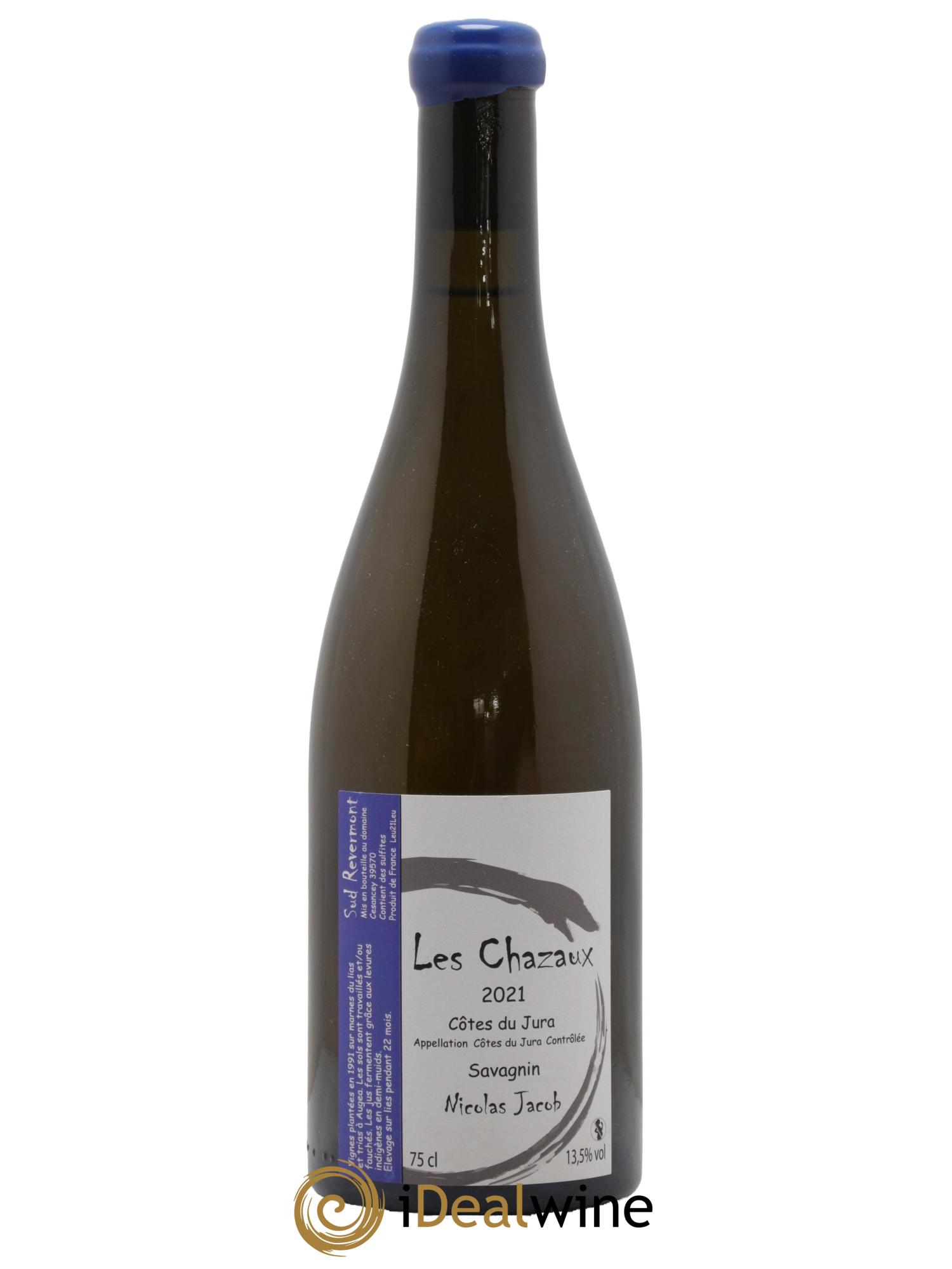 Côtes du Jura Savagnin Les Chazaux Nicolas Jacob 2021 - Lot de 1 bouteille - 0