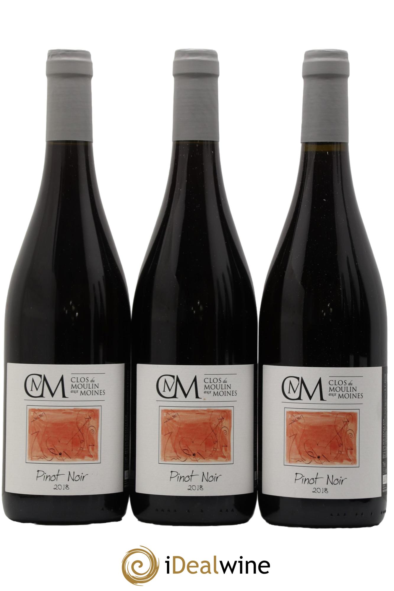 Vin de France Pinot Noir Clos du Moulin aux Moines 2018 - Lot de 6 bouteilles - 2